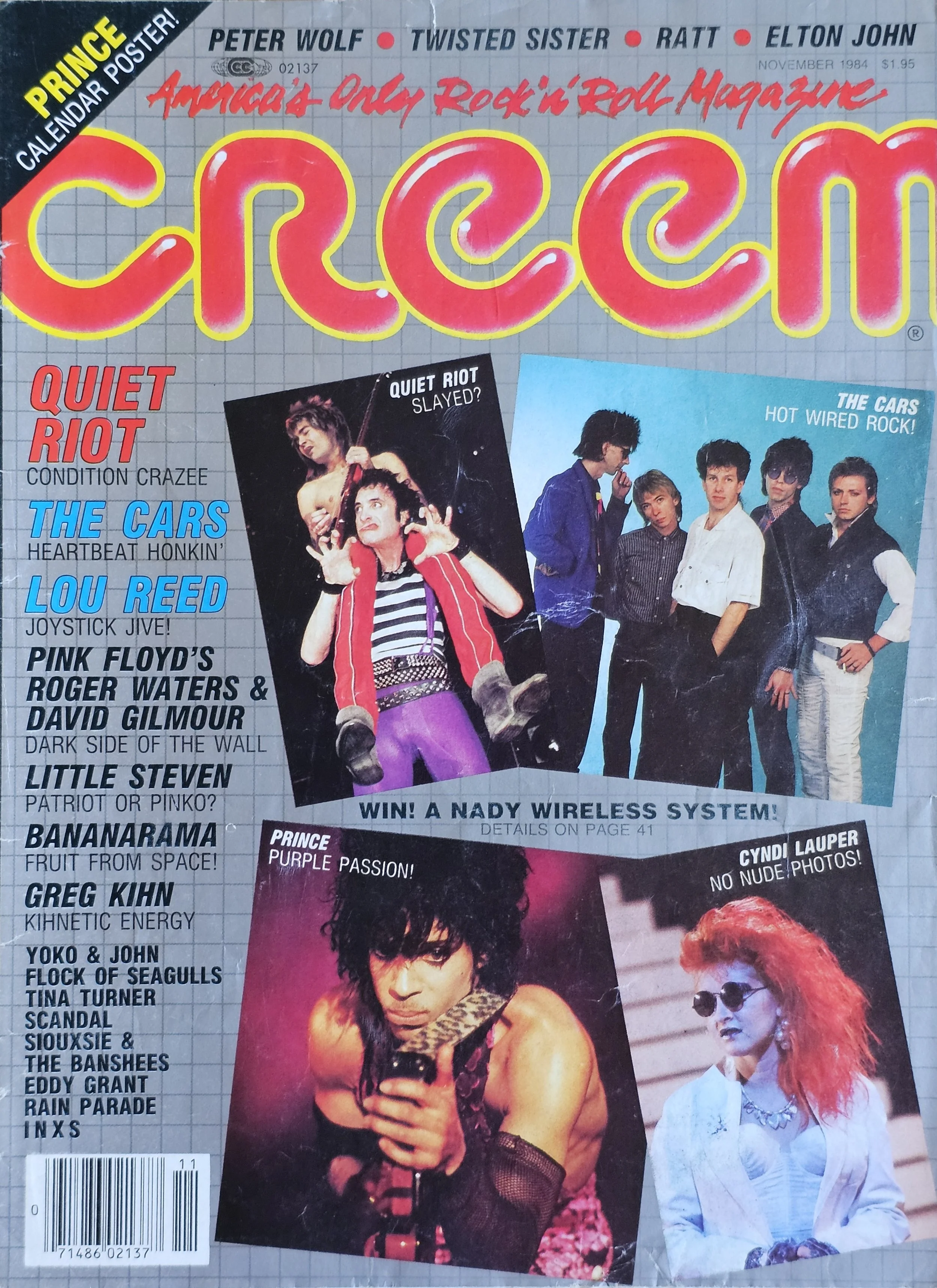  CREEM  
November 1984 
America