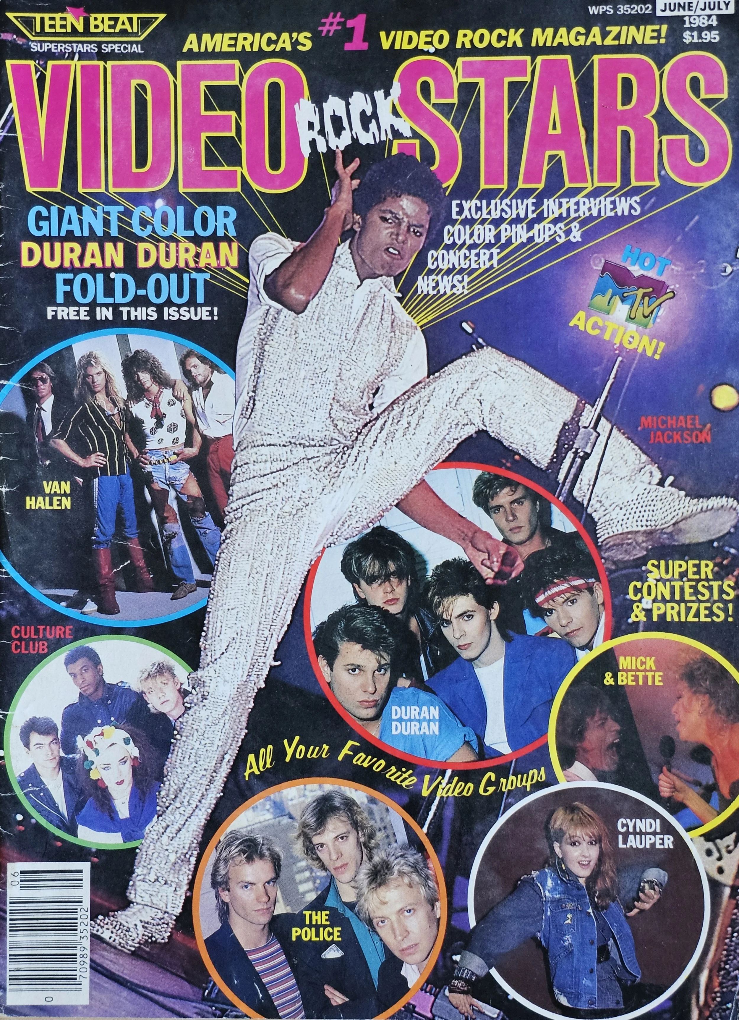 Video Rock Stars  
June/July 1984 
America
