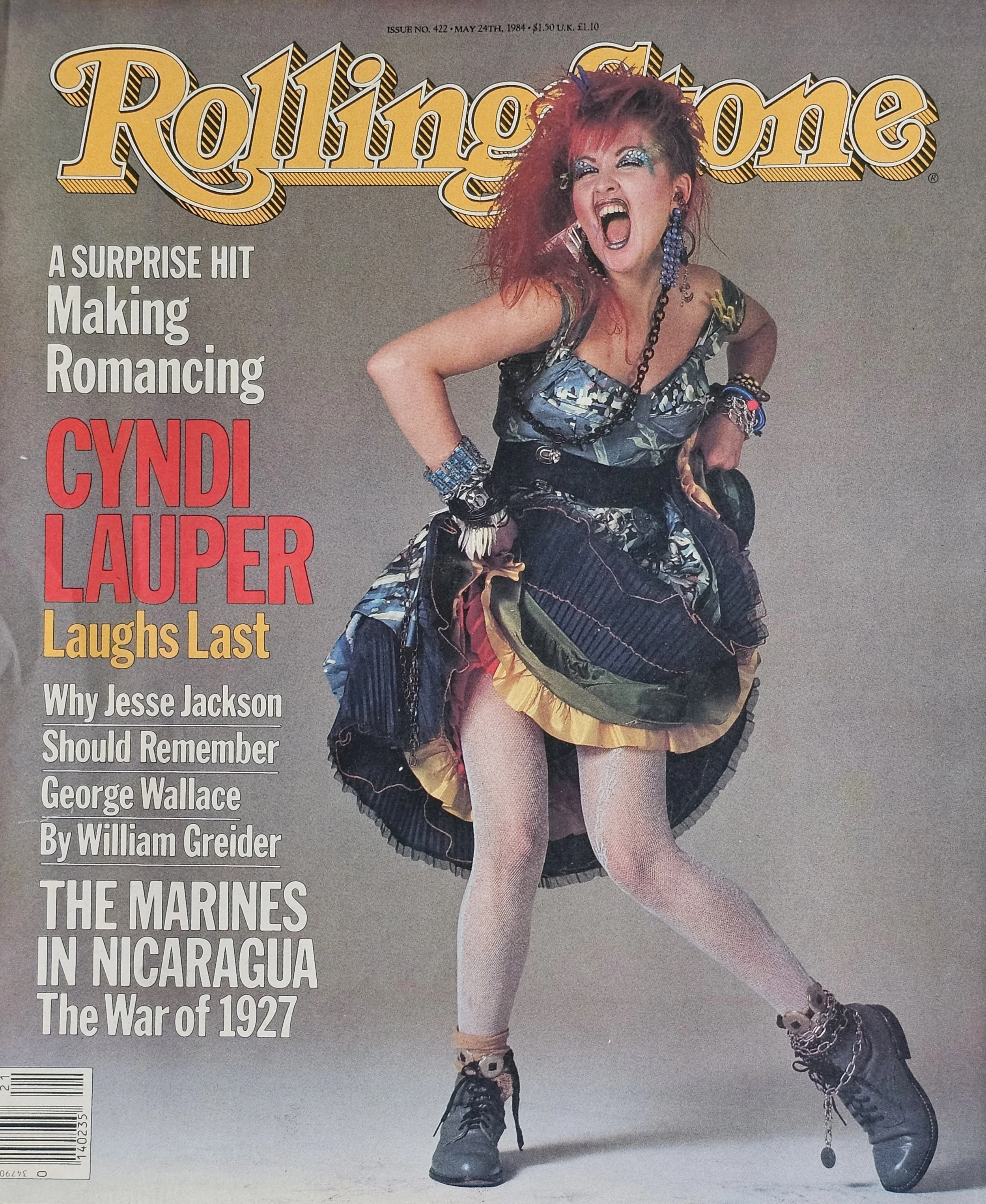  Rolling Stone (gray cover)  
May 24, 1984 
America