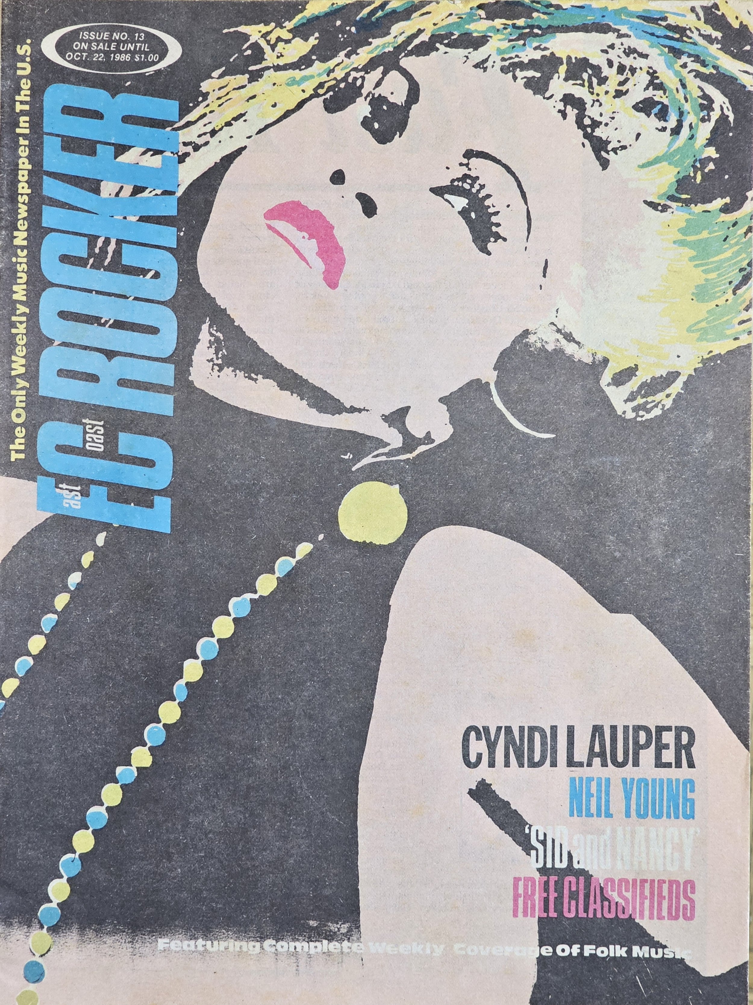  East Cost Rocker  
October 16, 1986 
New York & New Jersey