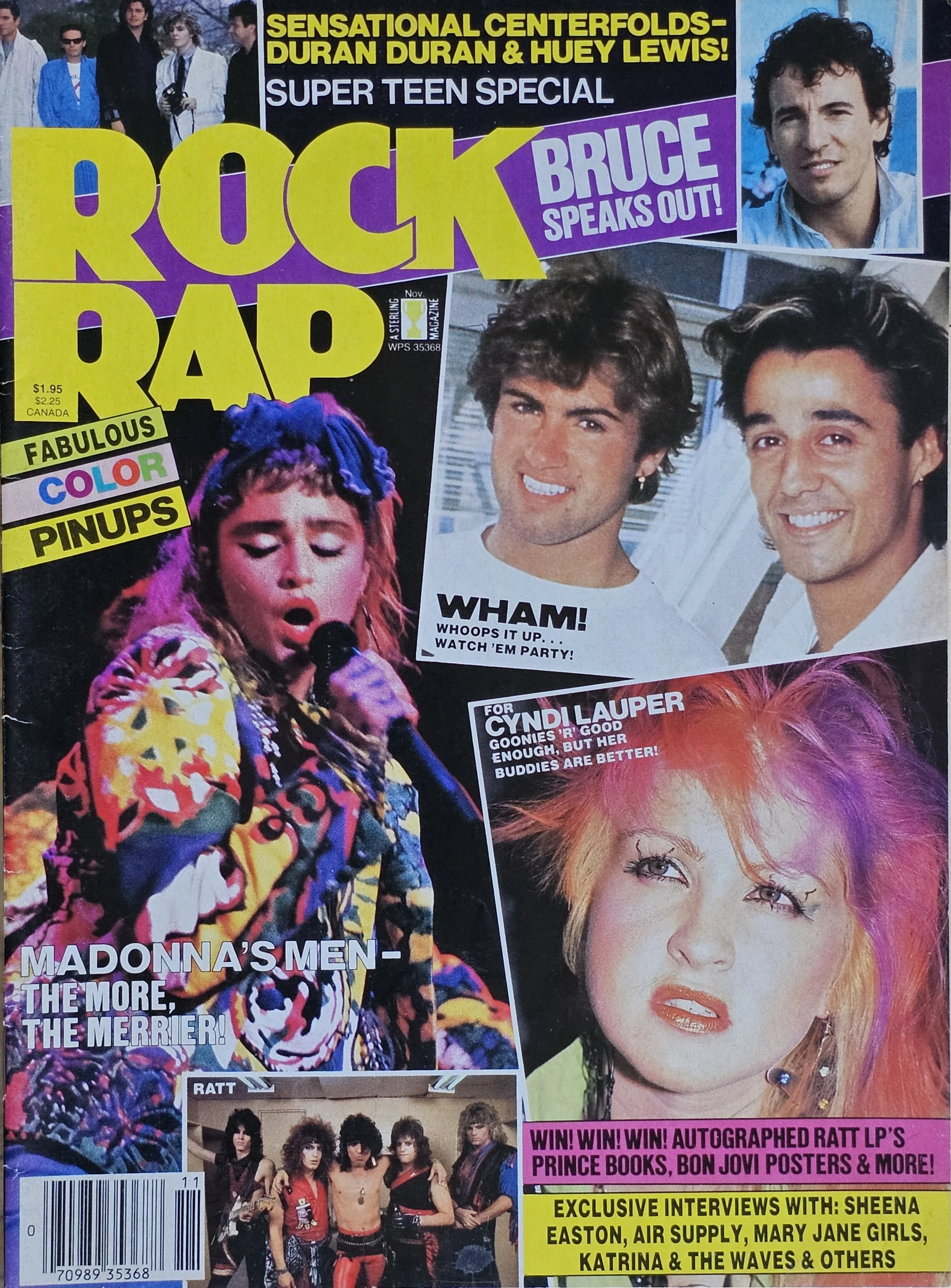  Rock Rap  
November 1985 
America