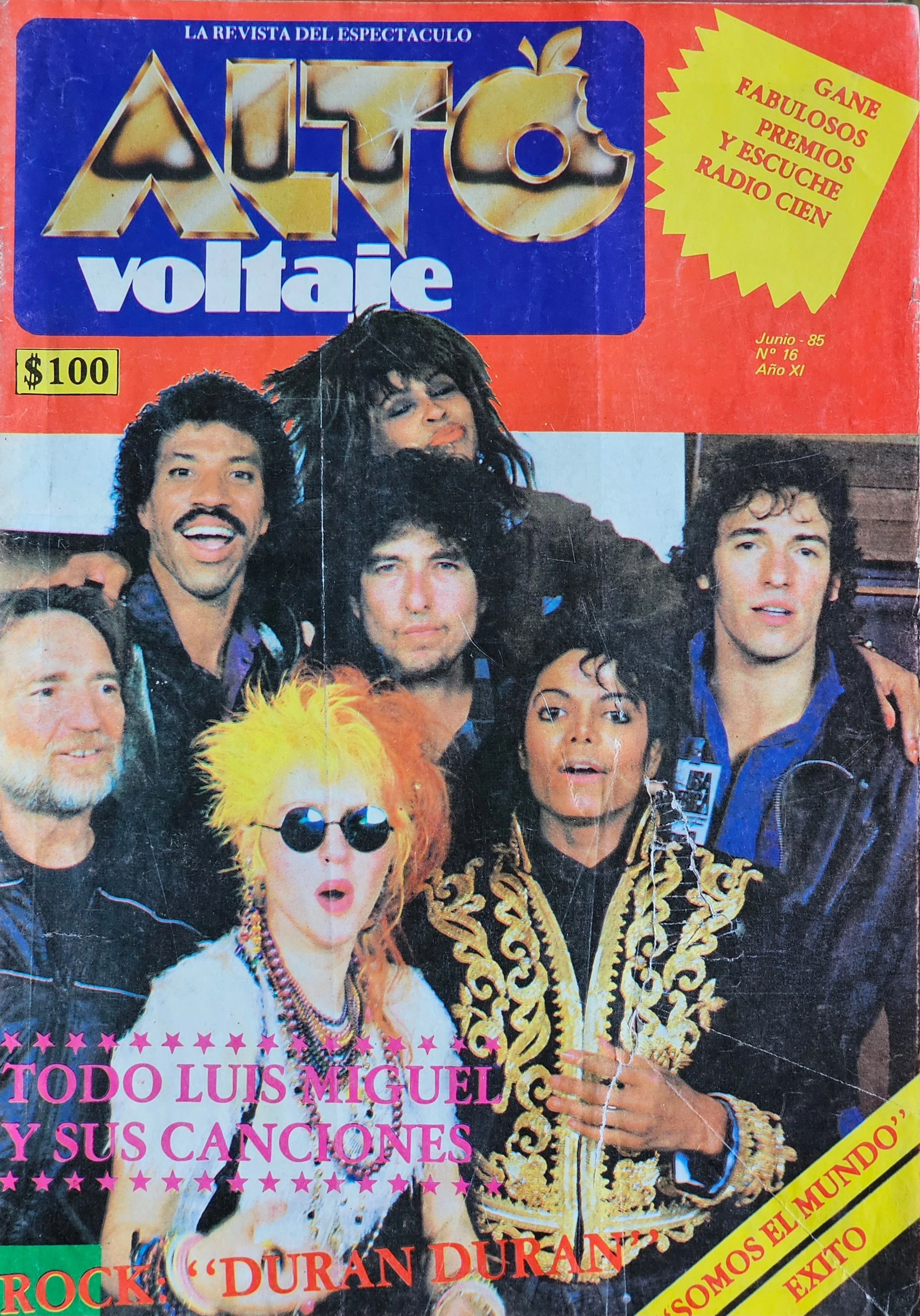  High Voltage  
June 1985 
Chile 
"The Success of We are the World"