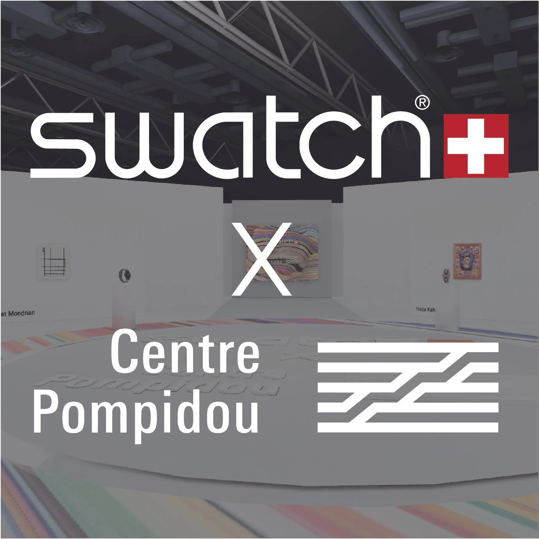 swatch x centre pompidou