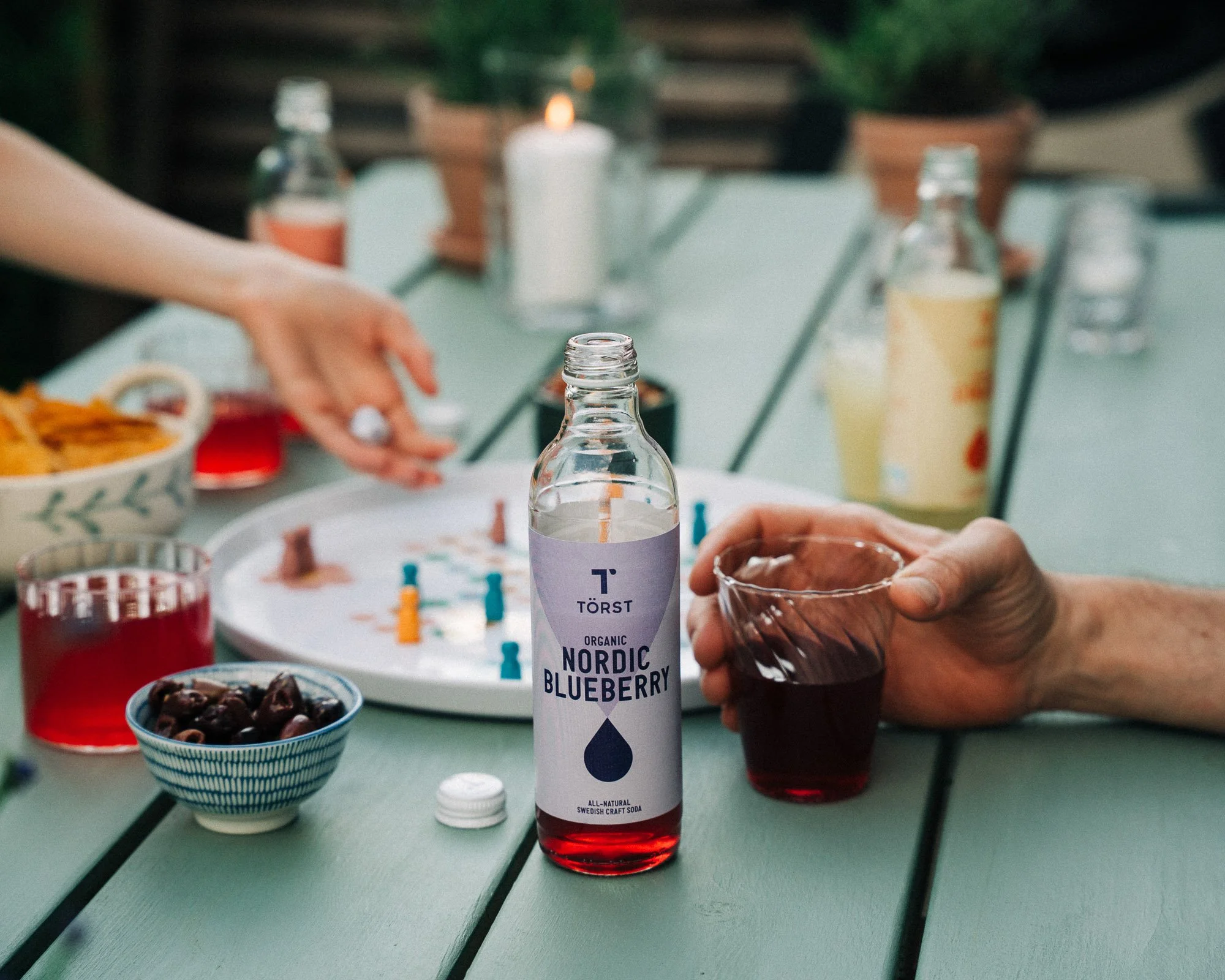 Nordic Blueberry summer campaign photography