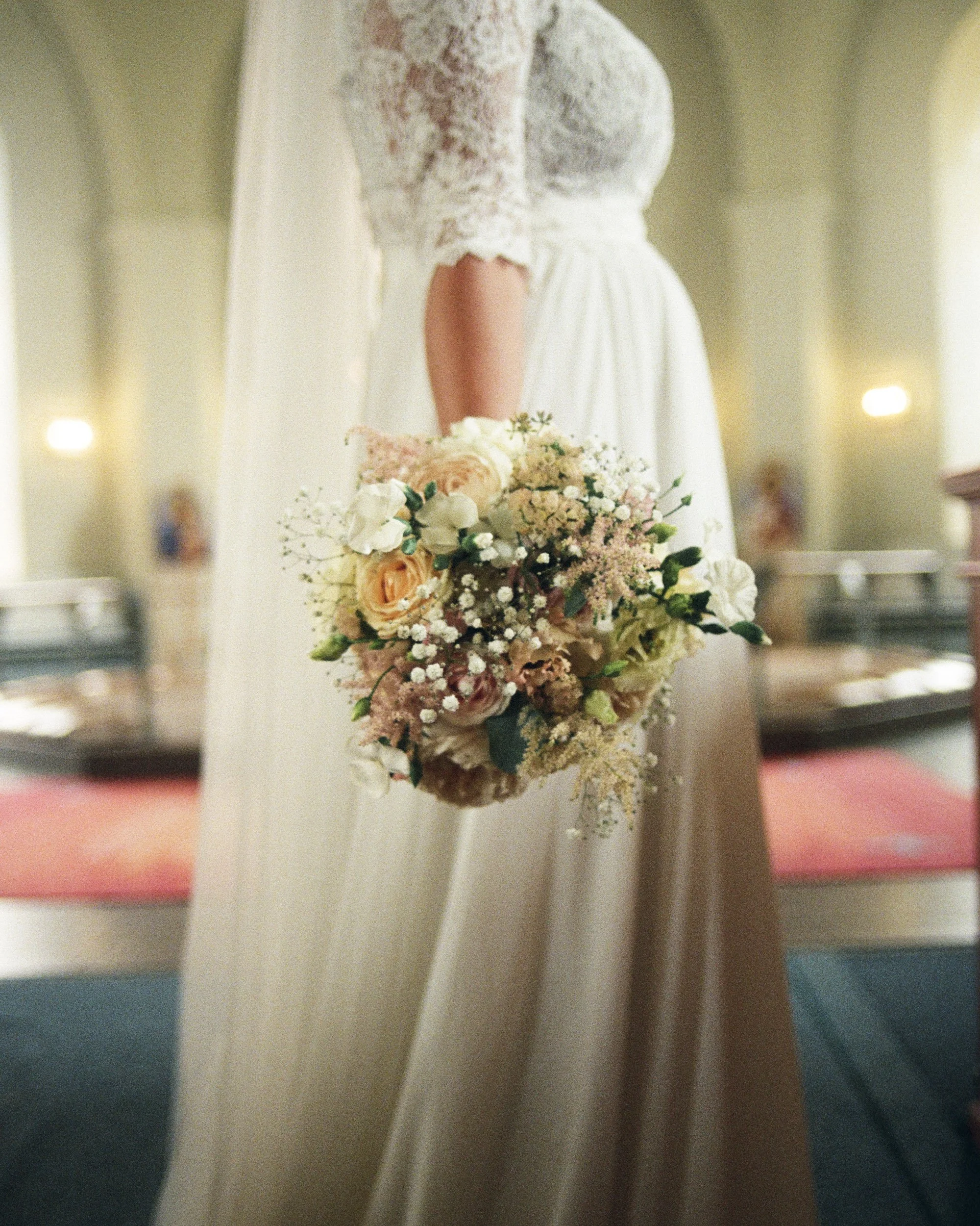 wedding photography shot on 35mm film in Stockholm