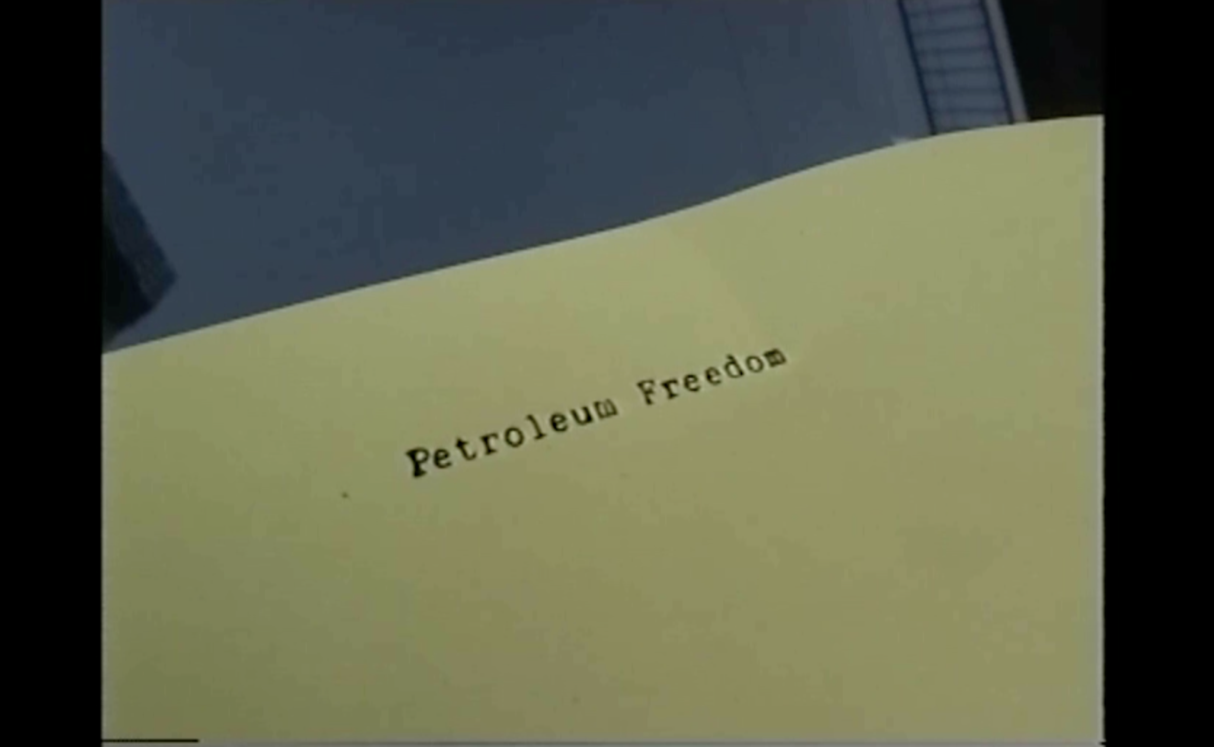 Petroleum Freedom, 2025