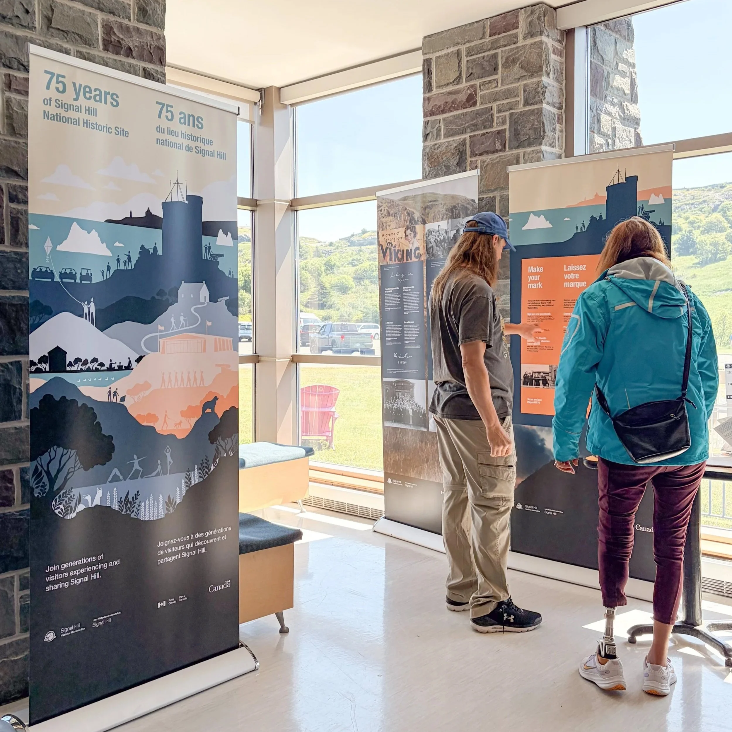 Signal Hill 75th Anniversary - Heritage Conservation · Interpretive Design