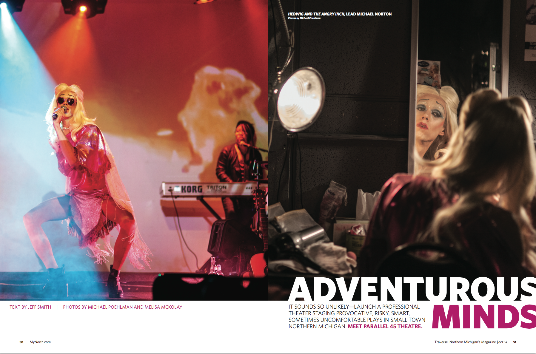 Traverse Magazine story about the musical Hedwig and the Angry Inch.