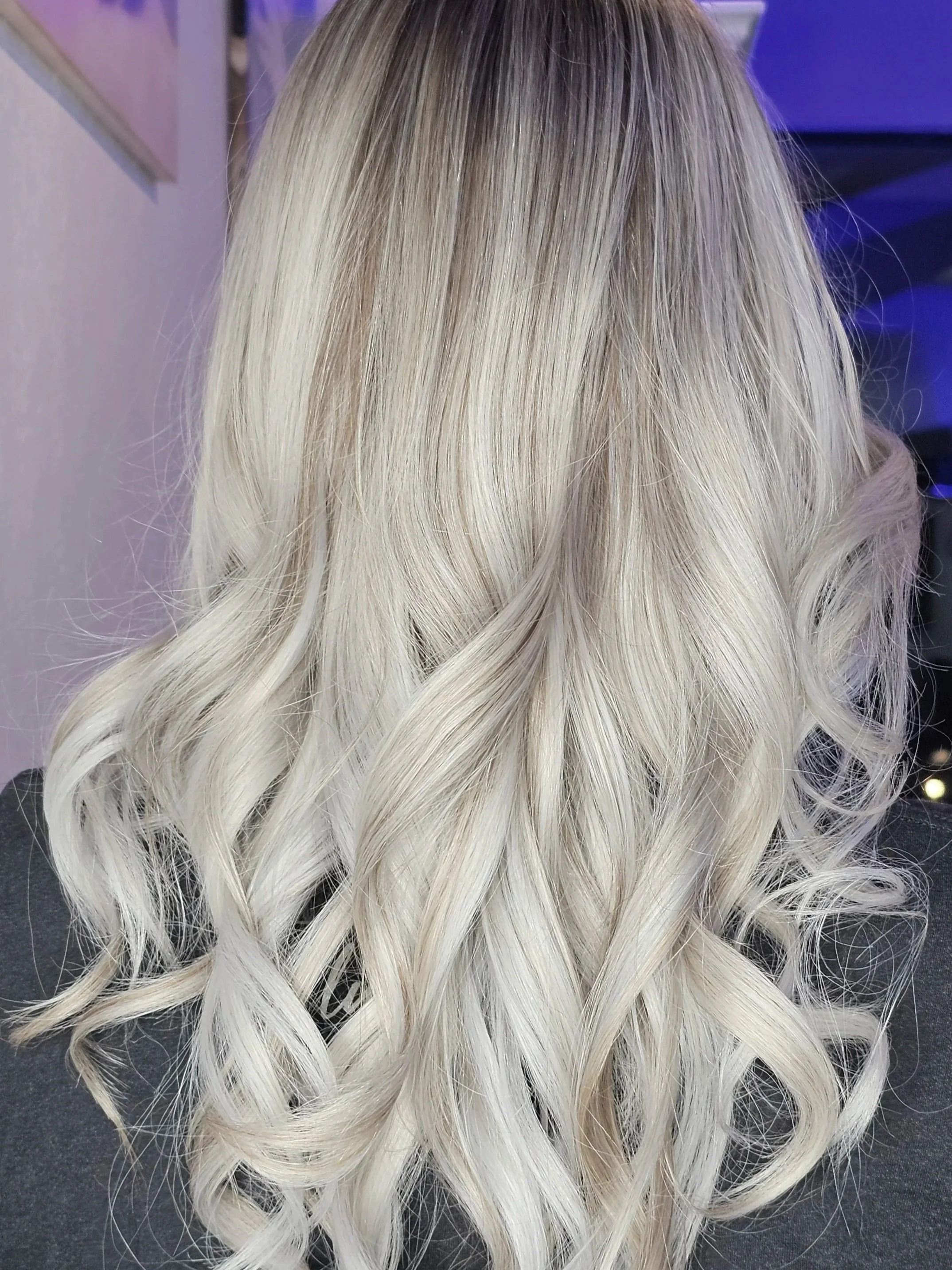 Platinum Foilyage & Shadow Root