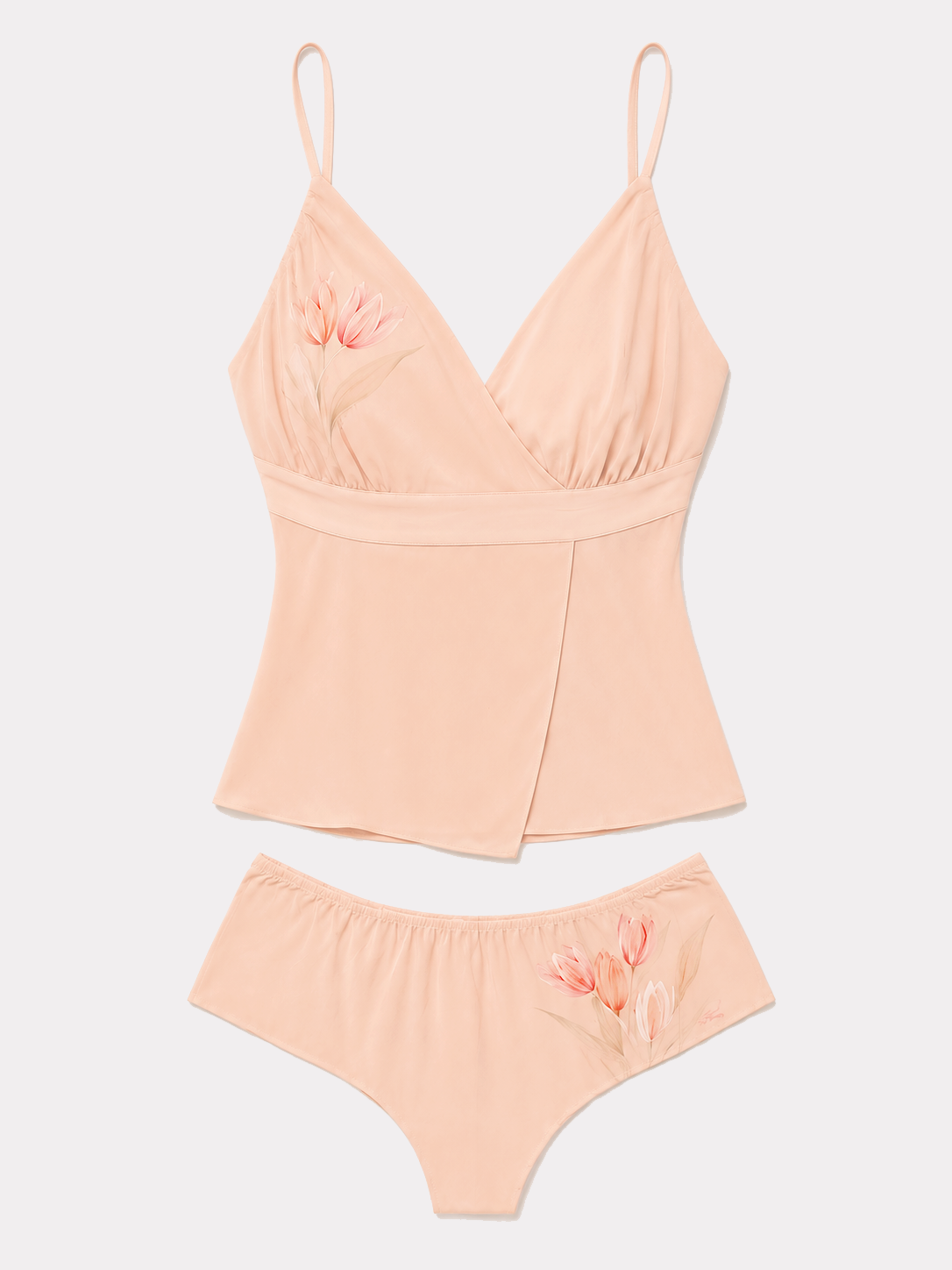 Ariel Wrap Top and Boy Short