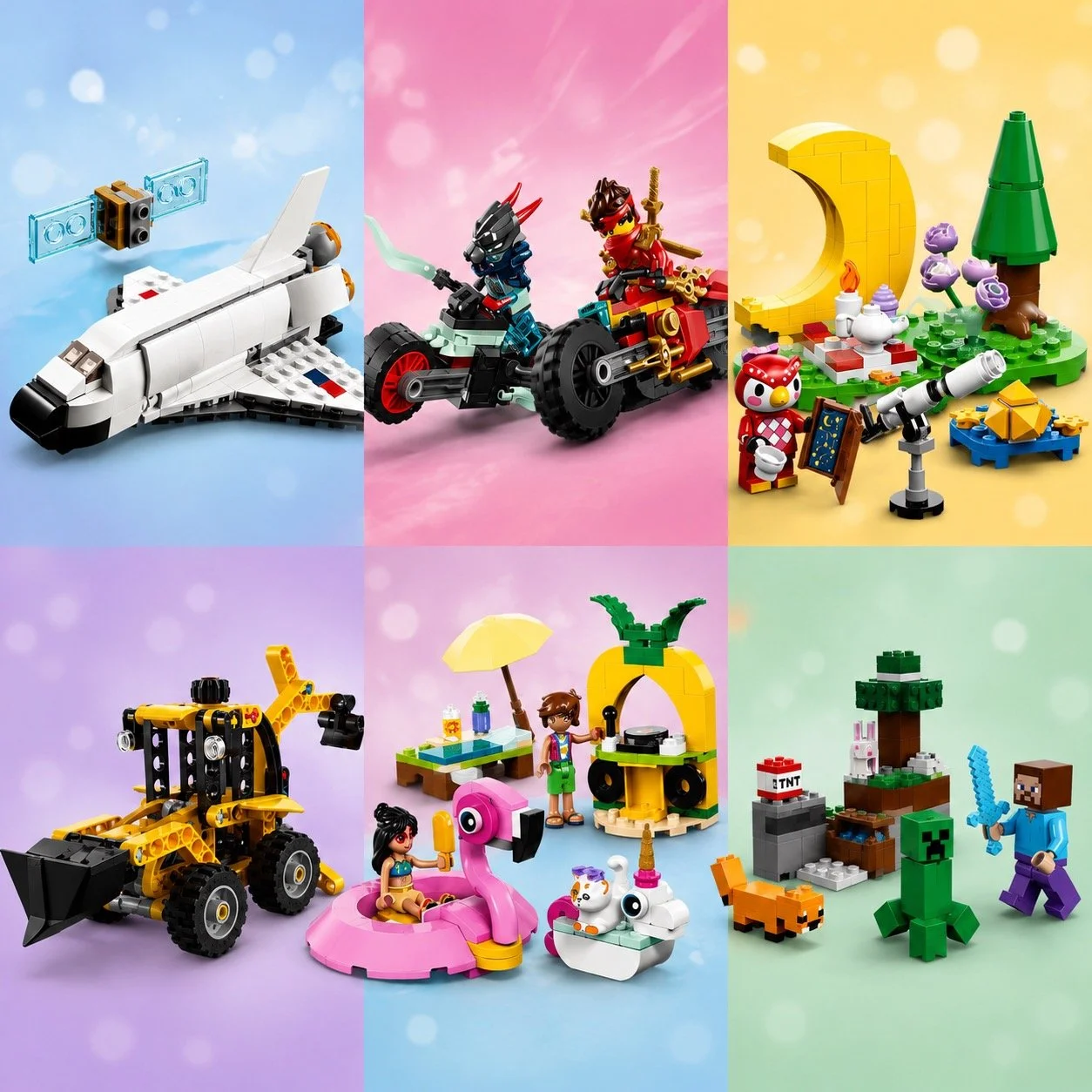 some of our medium build sets