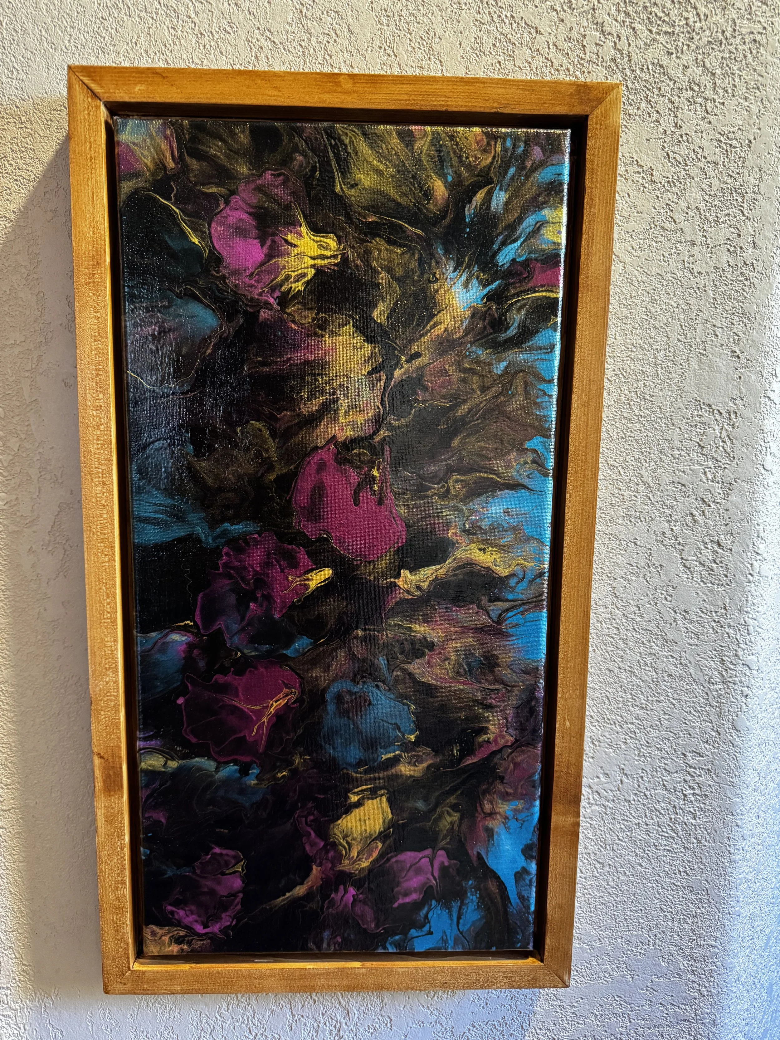 10" x 20" Framed Original Acrylic Artwork   (SOLD)