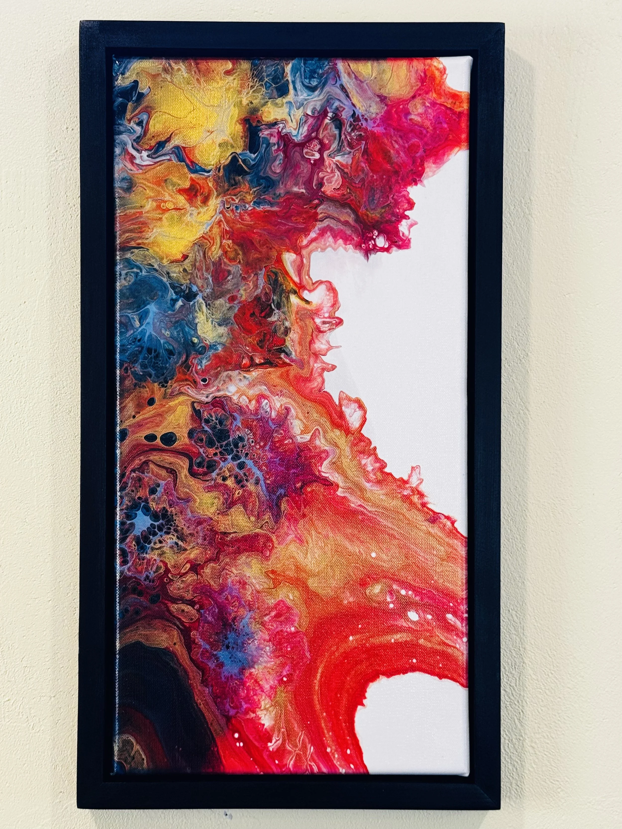 10" x 20" Framed Original Acrylic Artwork   (New Collection!)