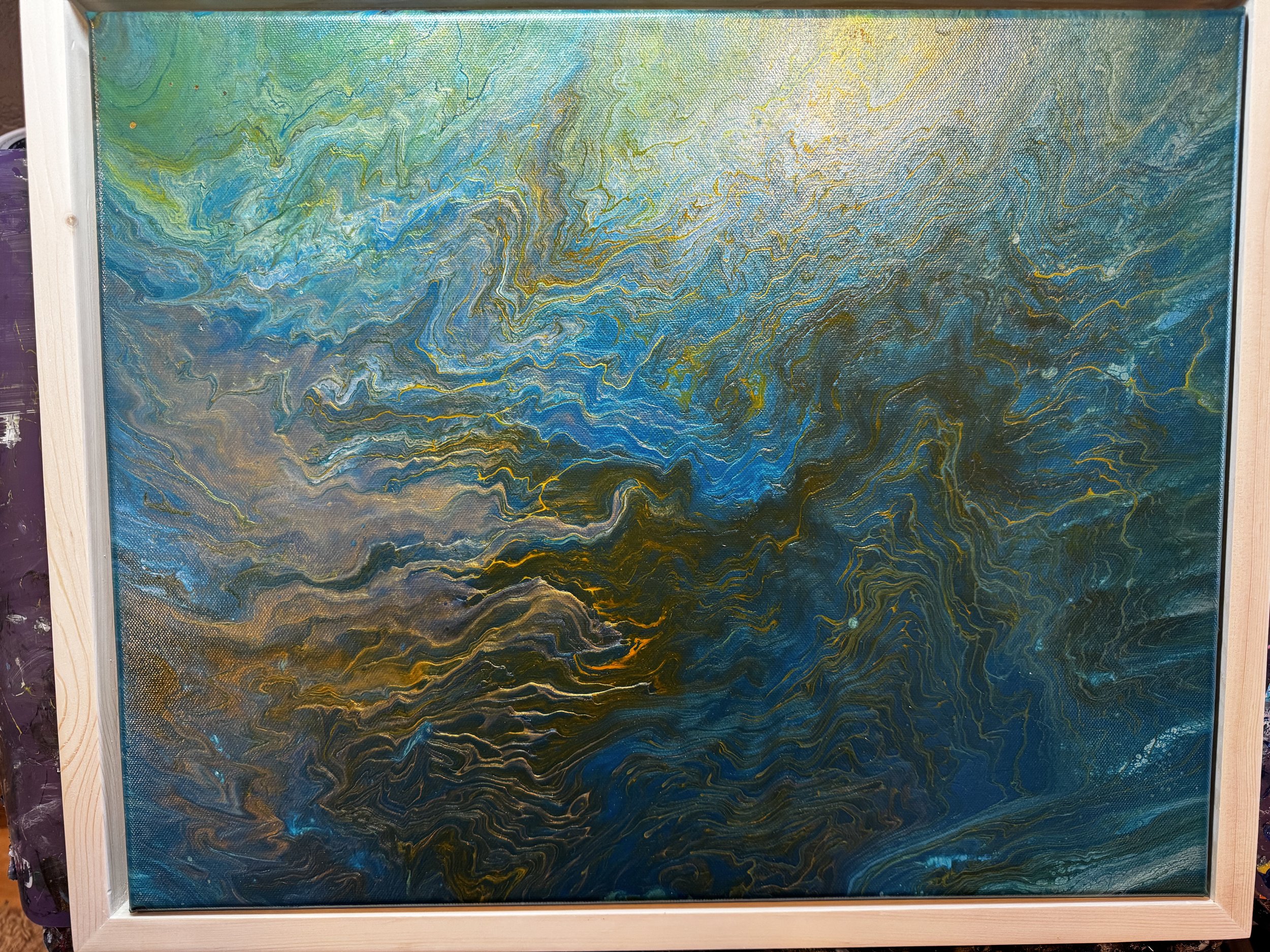 "16 x 20" Framed Original Acrylic Artwork