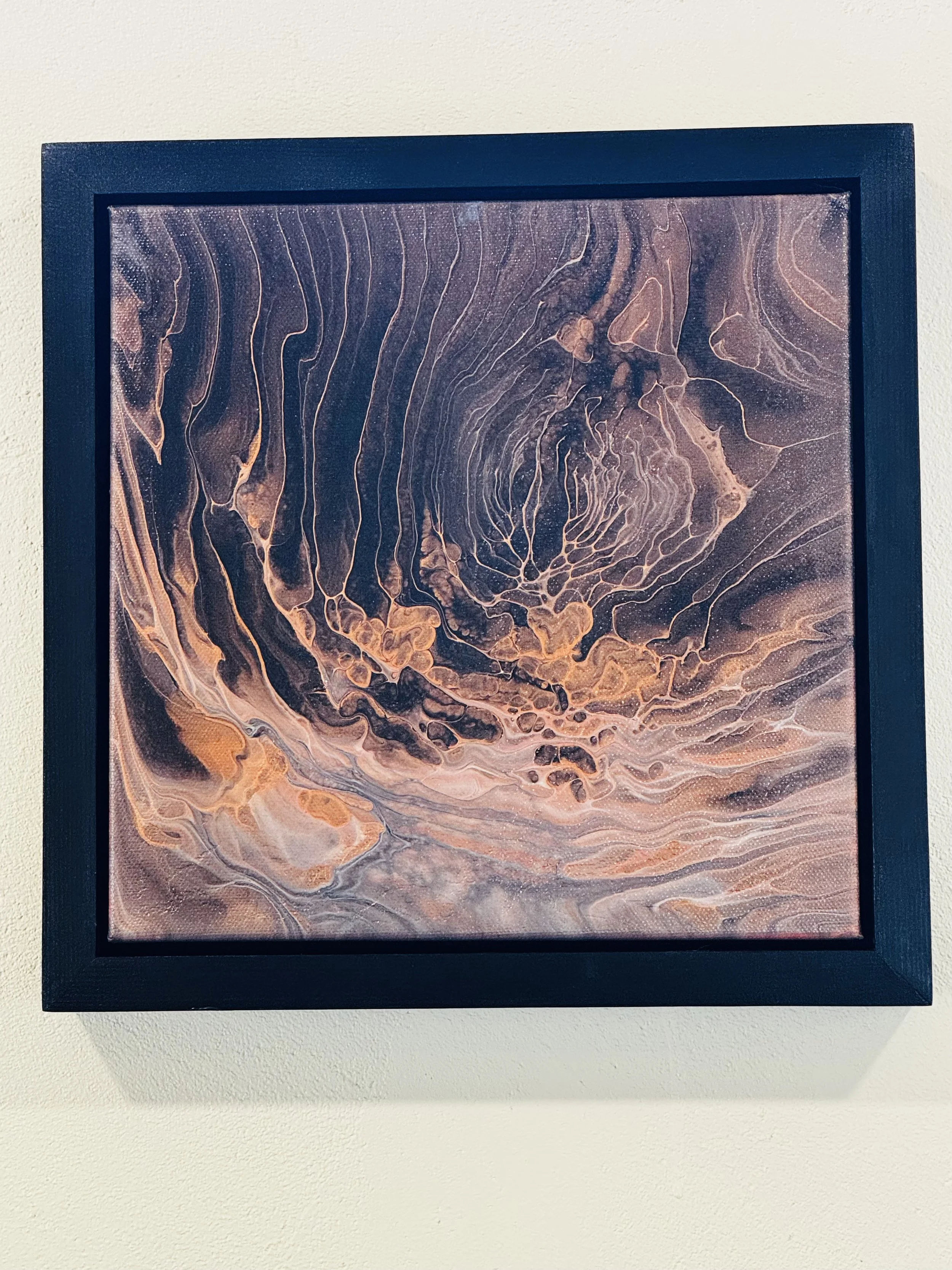 10" x 10" Original Framed Acrylic Artwork             (SOLD)