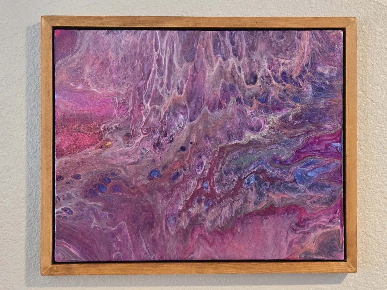 16" x 20" Framed Original Acrylic Artwork