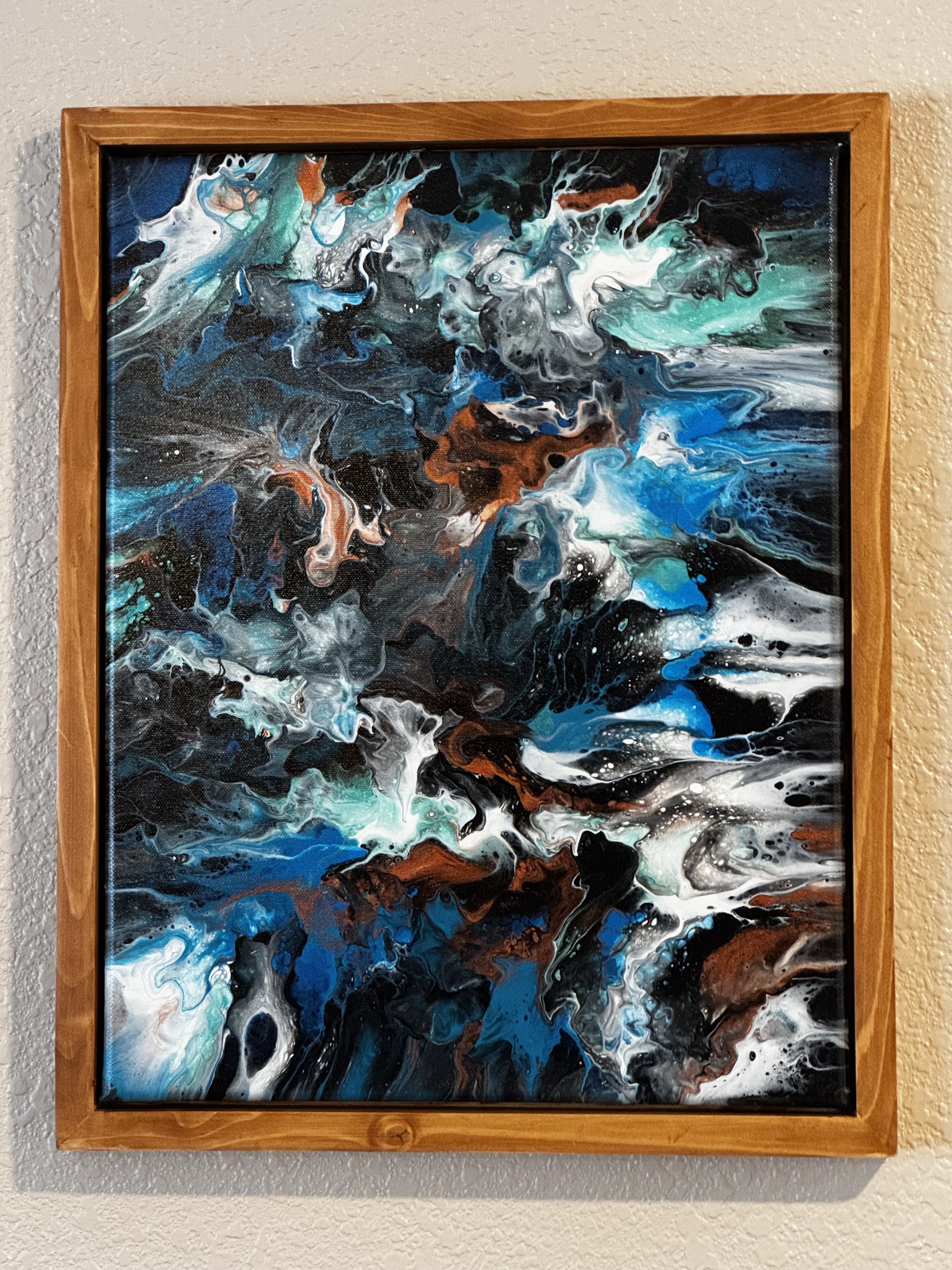 16" x 20" Original Framed Acrylic Artwork (Sold)