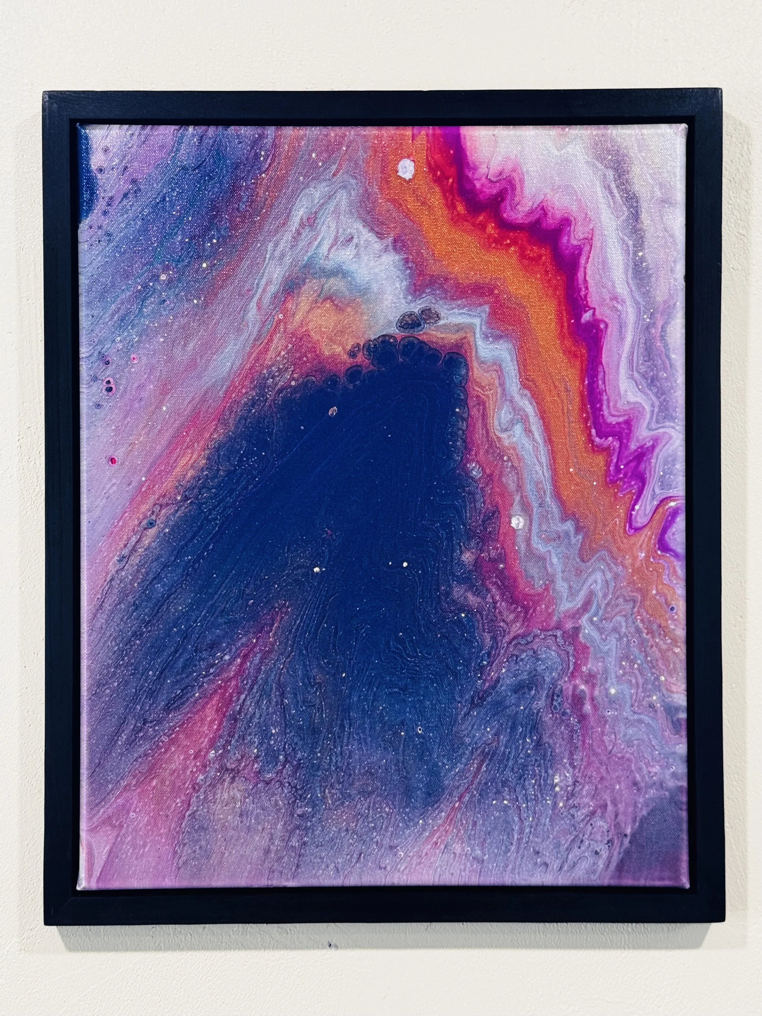 16" x 20" Framed Original Acrylic Artwork