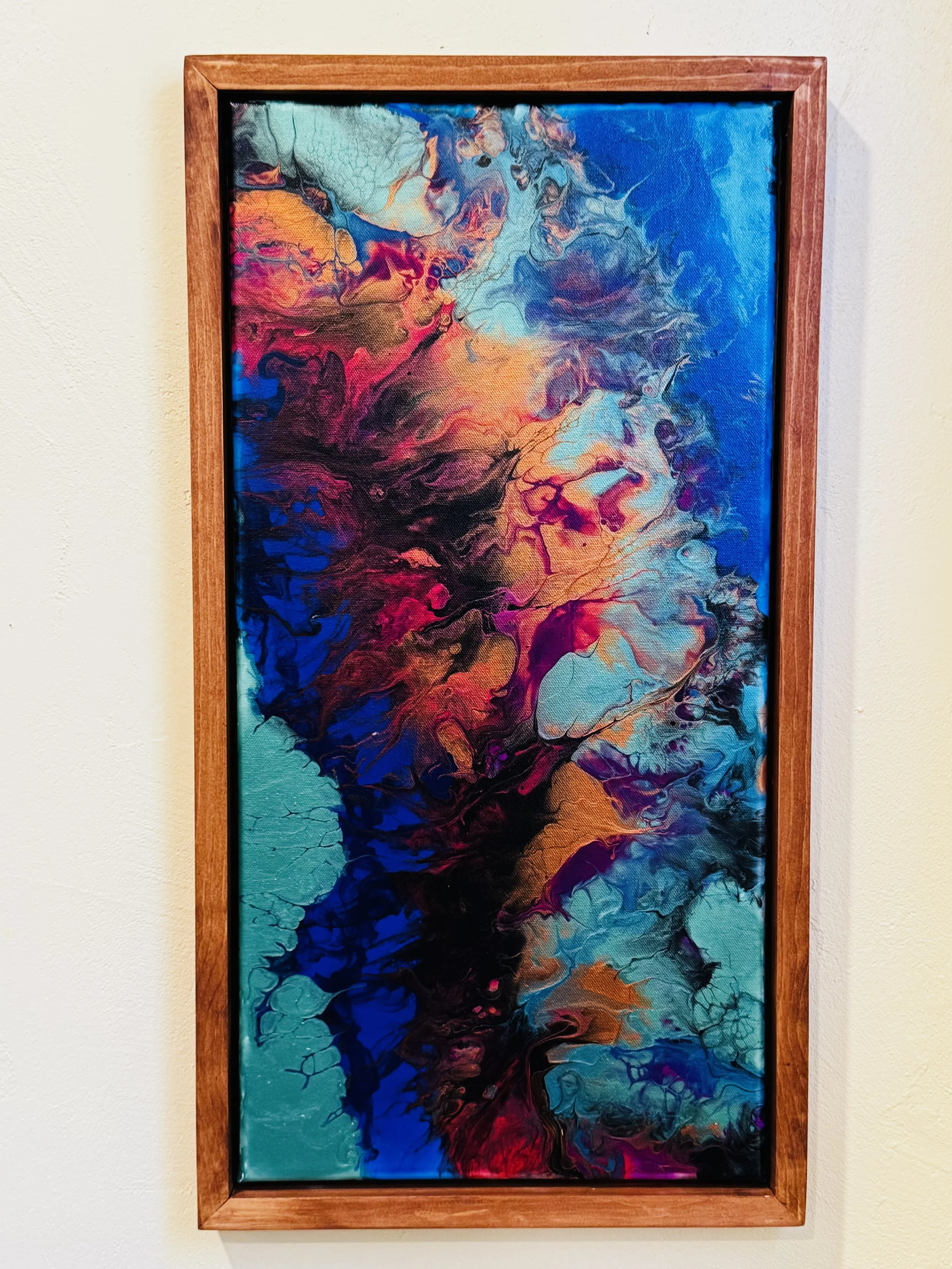 12" x 24"  Framed Original Acrylic Artwork             (SOLD)