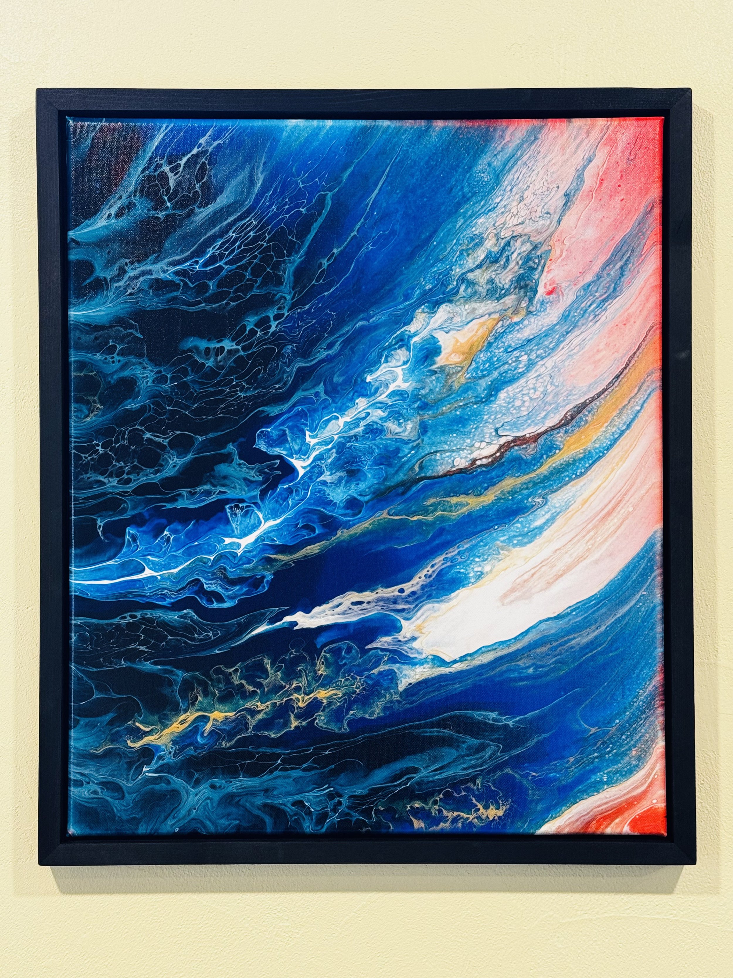 20" x 24" Original Framed Acrylic Artwork (New Collection!)