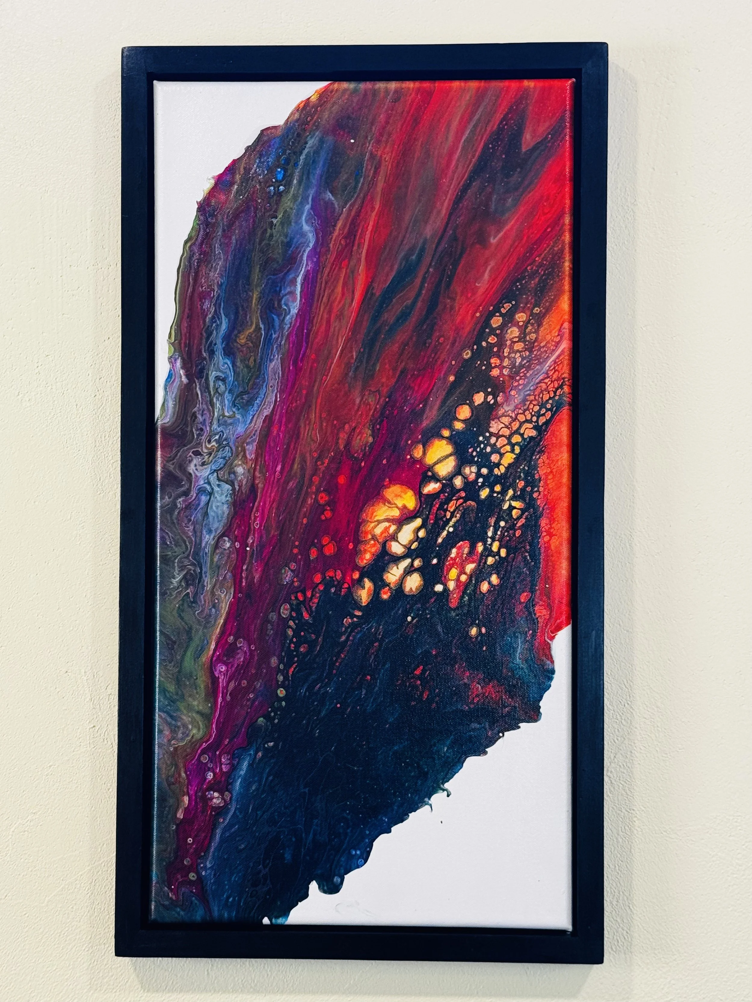 12" x 24"  Framed Original Acrylic Artwork          (SOLD)           (New Collection!)