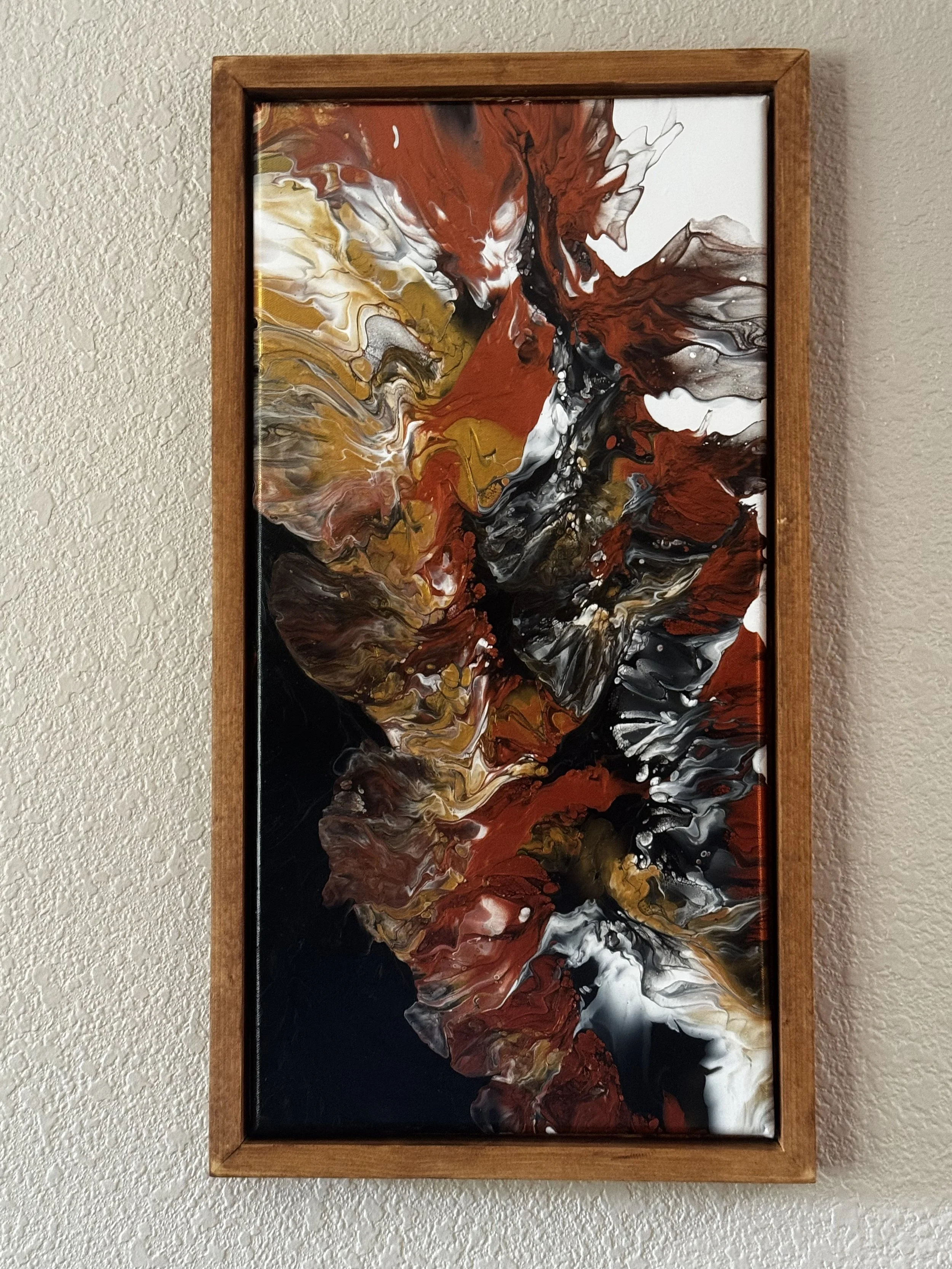 10" x 20"  Framed Original Acrylic Artwork             (SOLD)