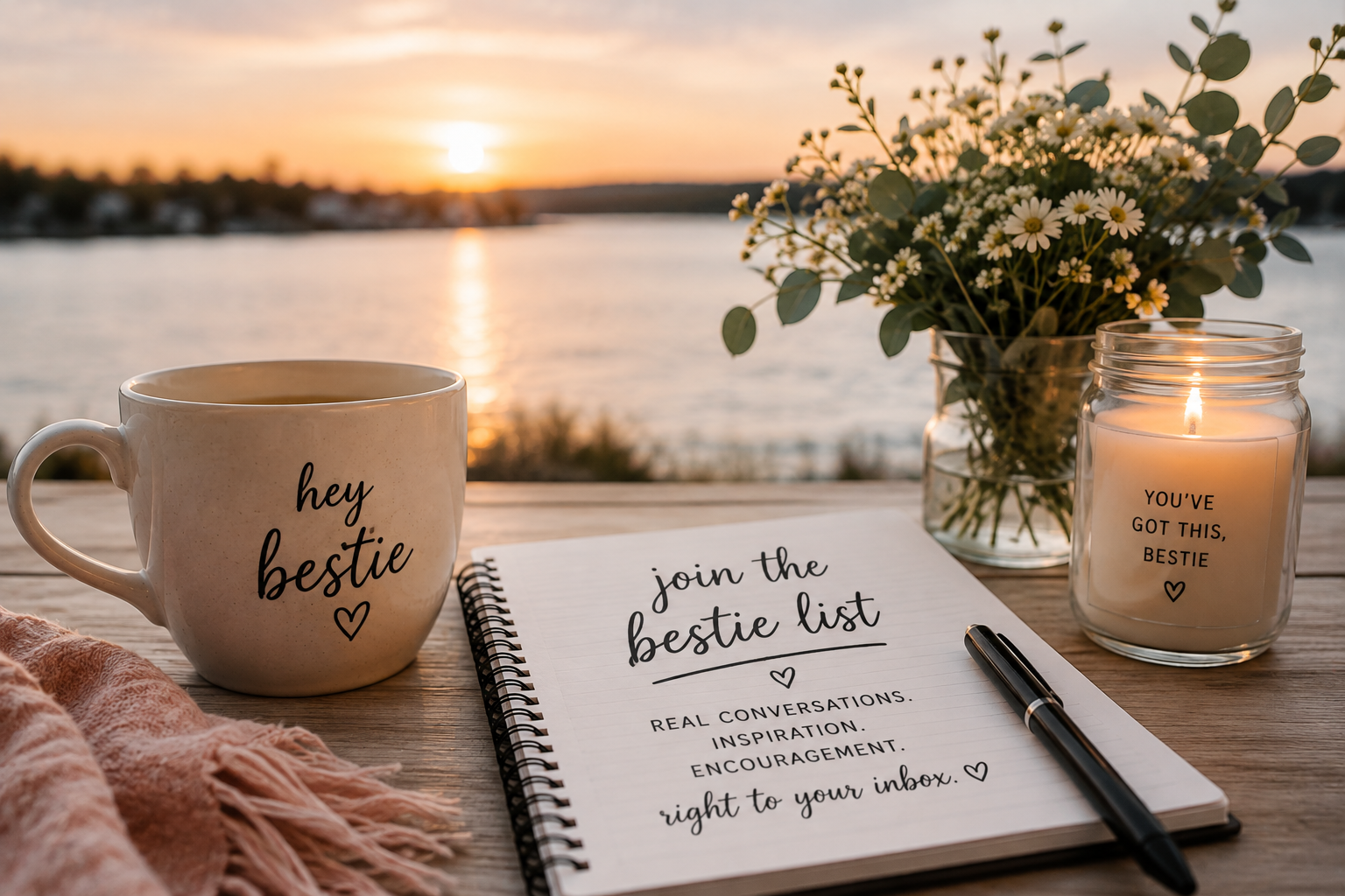 Join the bestie mailing list