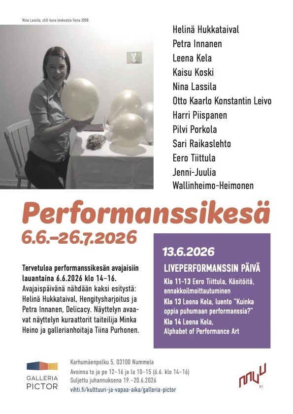 PERFORMANSSIKESÄ, 2026
