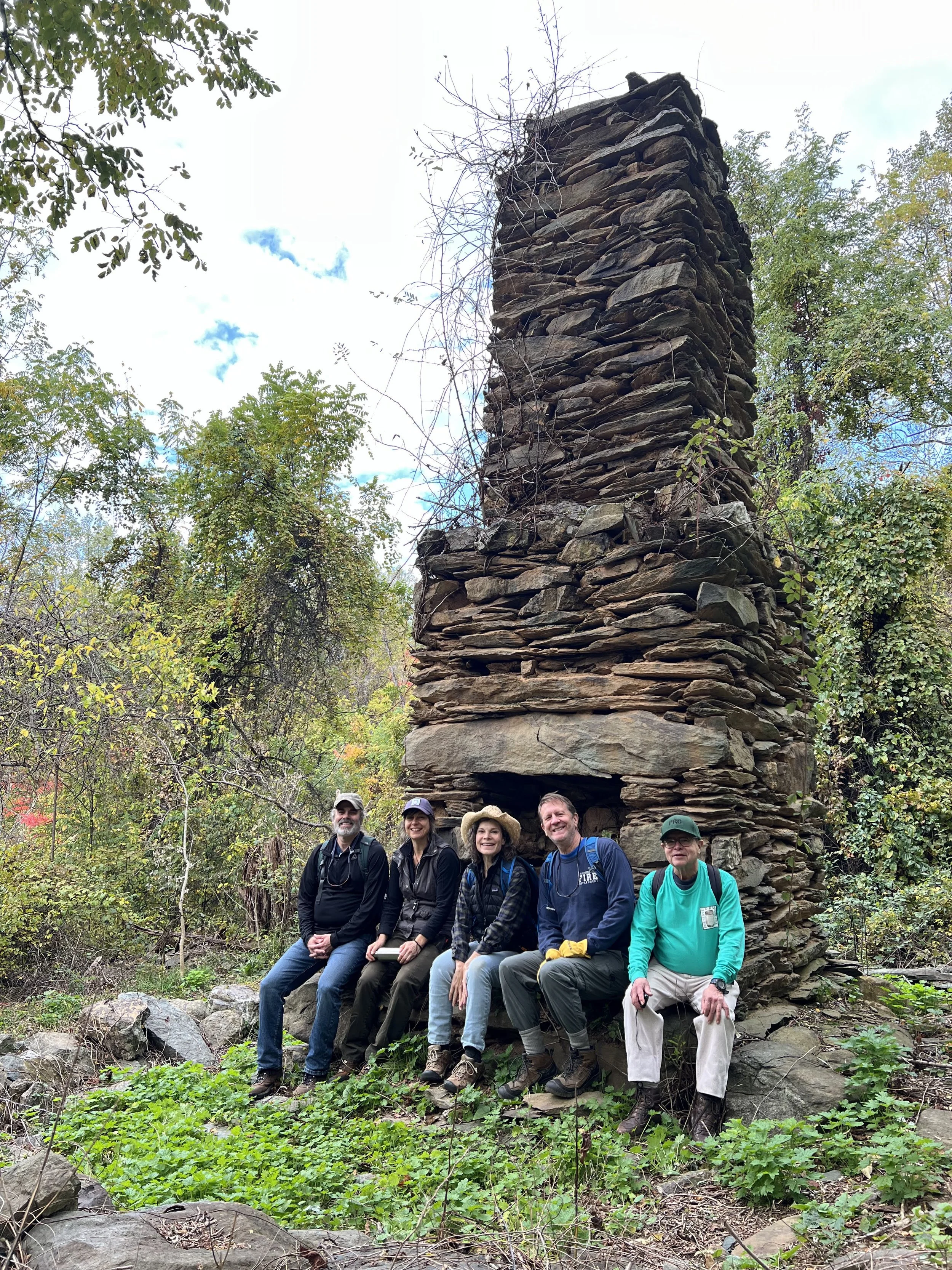 PRG Volunteers with Potomac Appalachian Trail Club Near Mutton Hollow