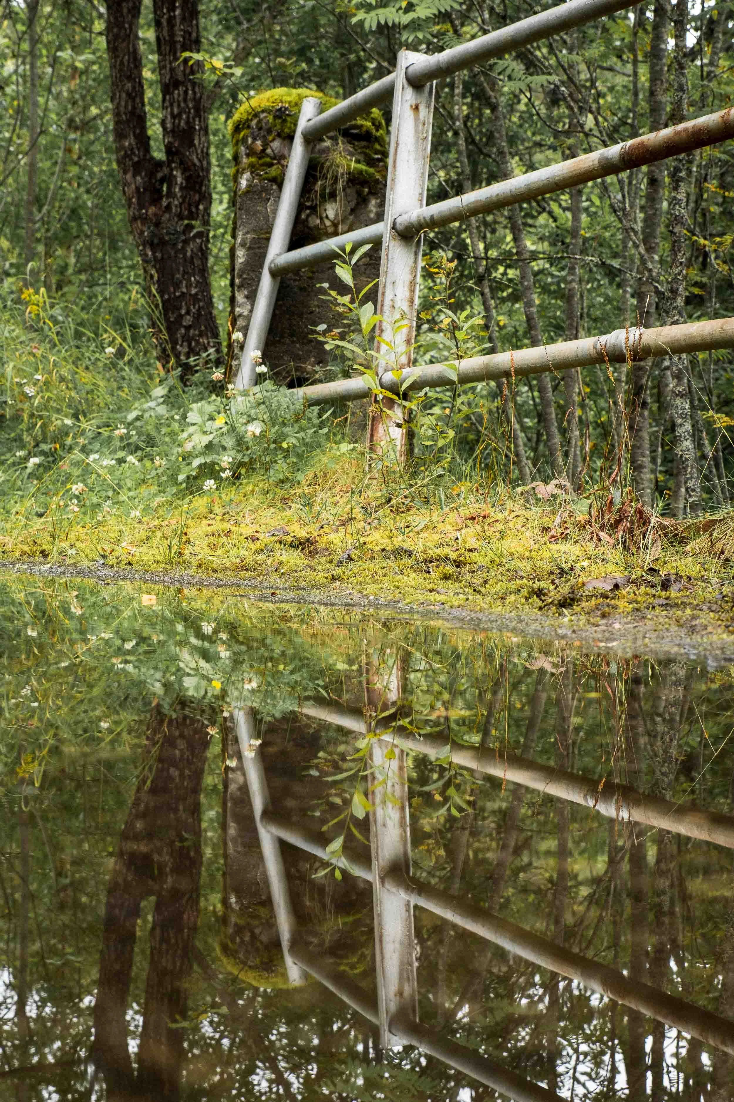 Brua på gamleveien i Nordvika