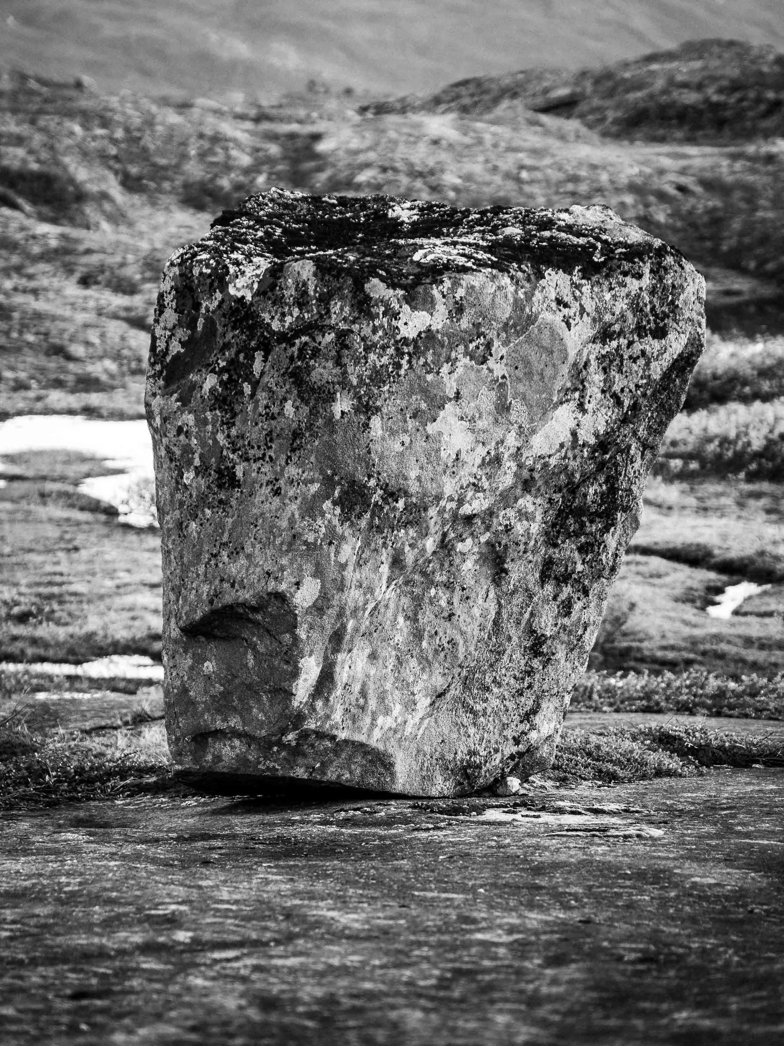 Ansikt i stein II