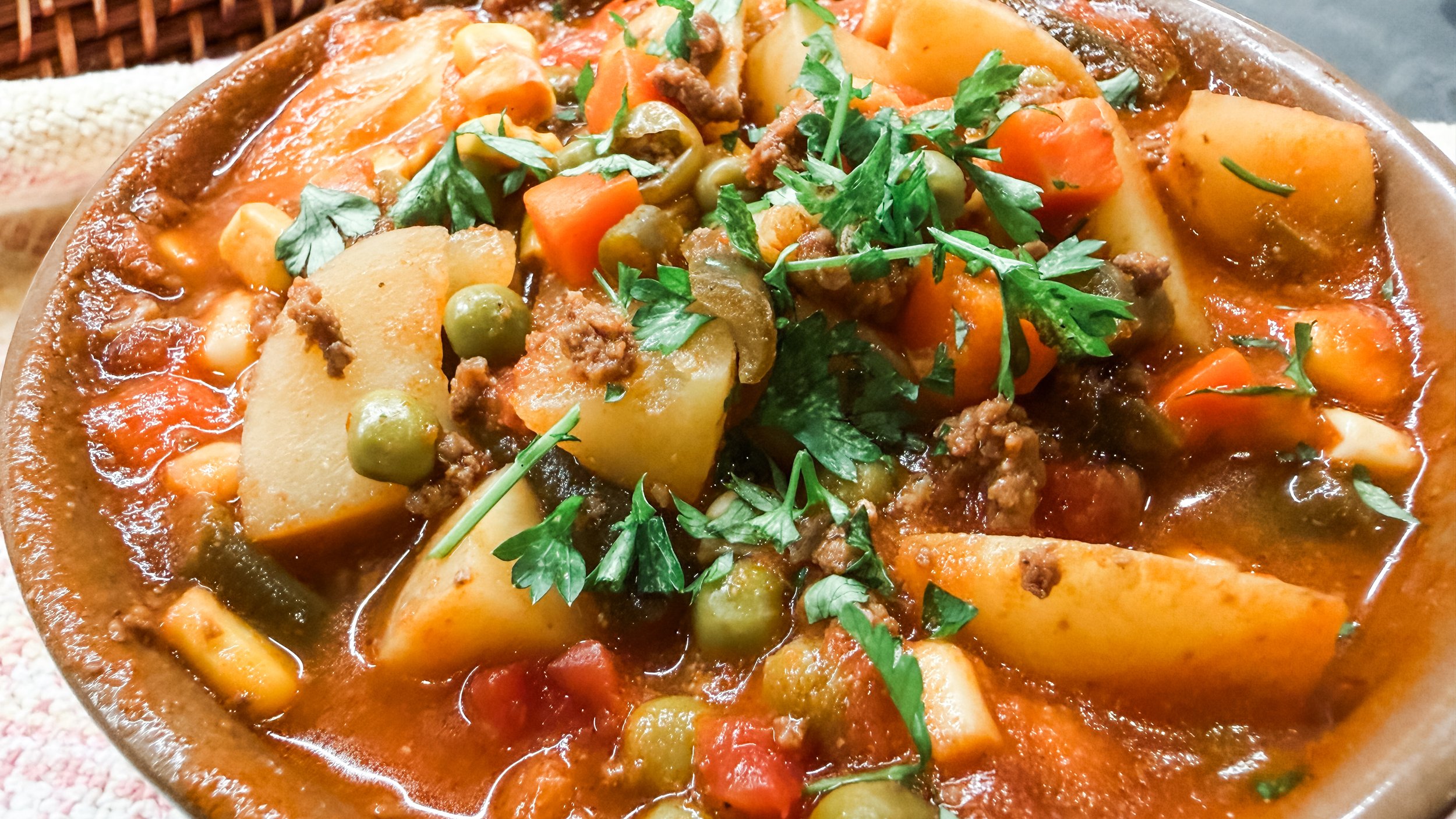 Mimi’s Beef &amp; Potato        Vegetable Soup
