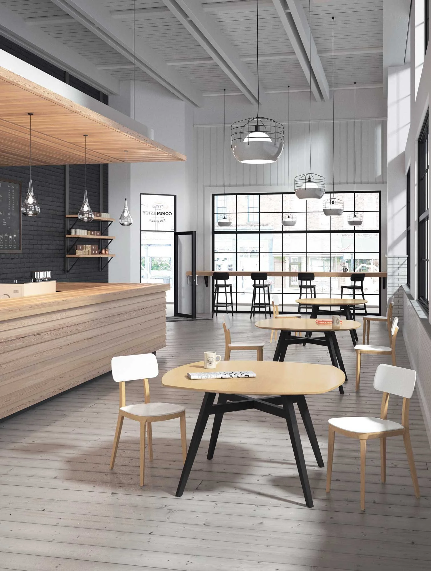 CAFE + CAFETERIA