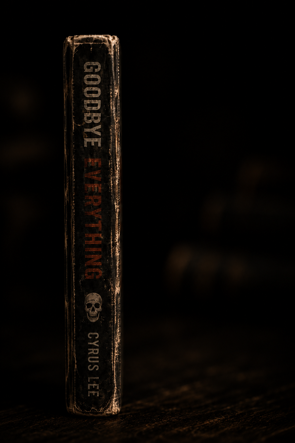 Goodbye Everything Spine design