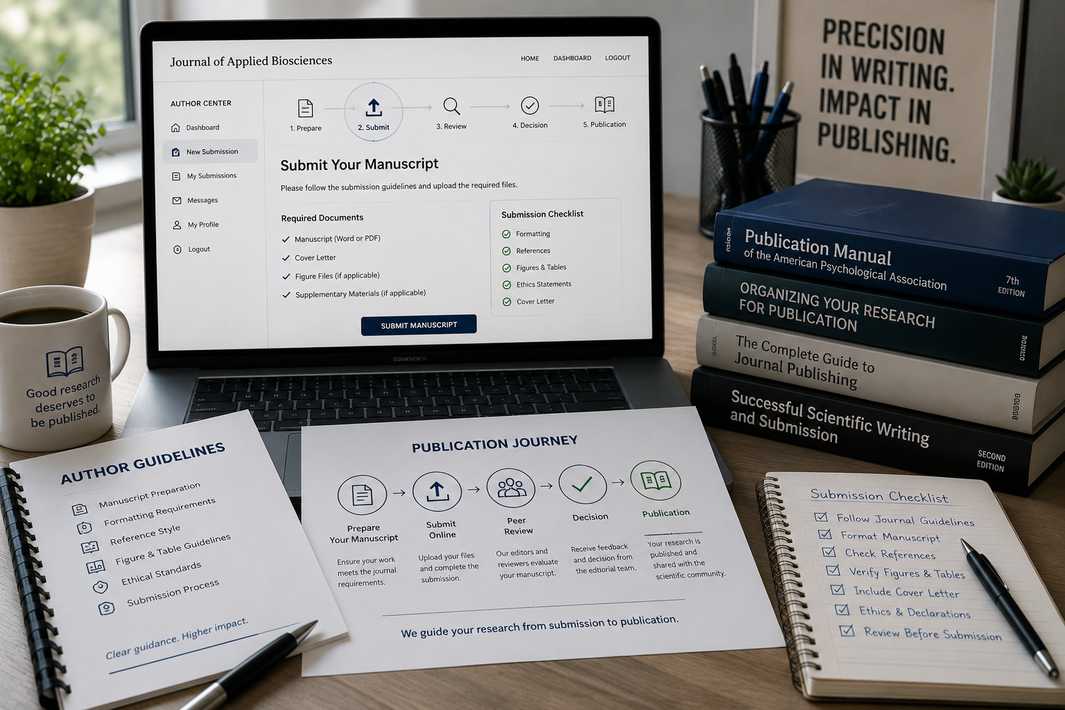 Journal Formatting & Submission Support