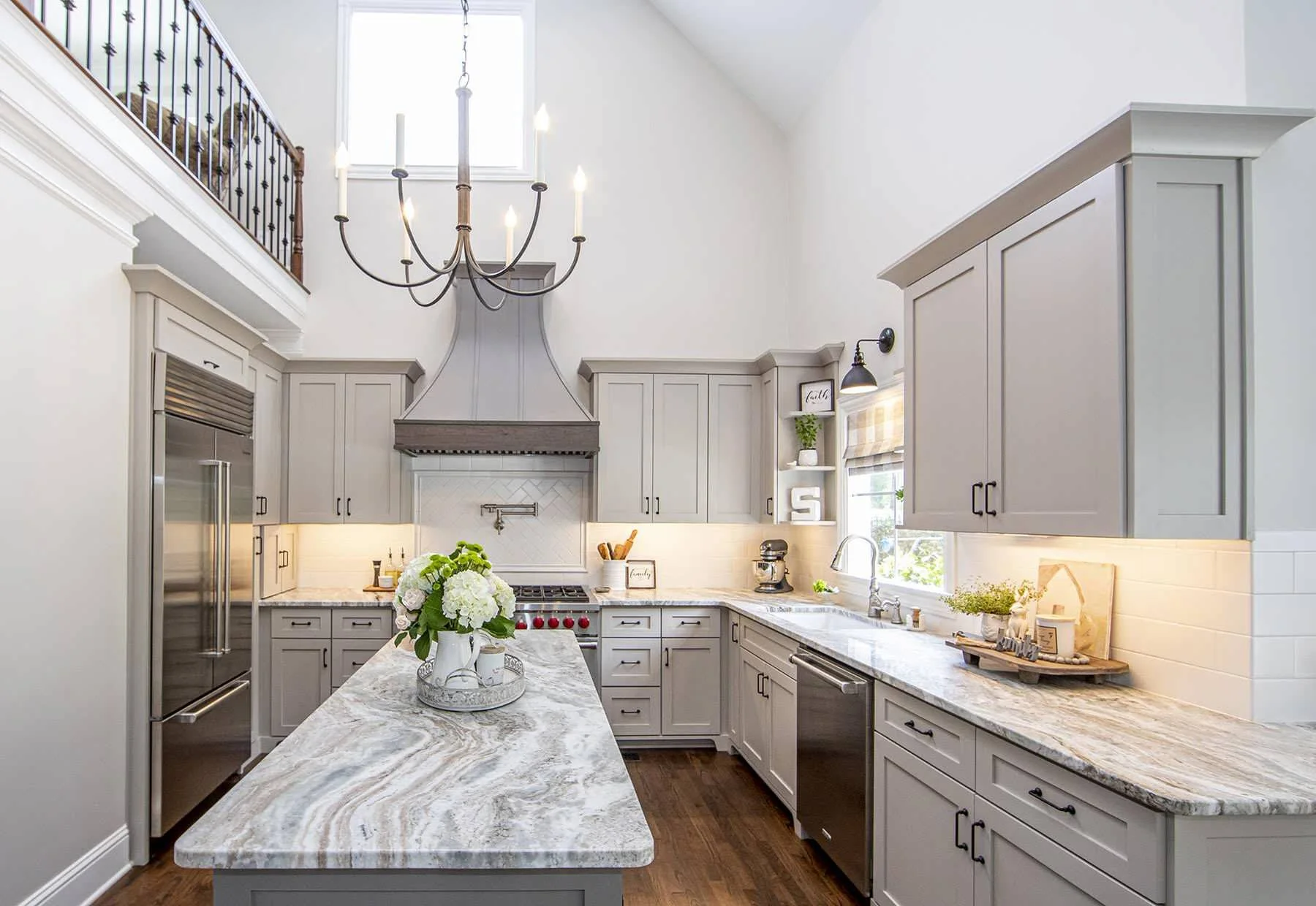 Modern Farmhouse Kitchen and Bath