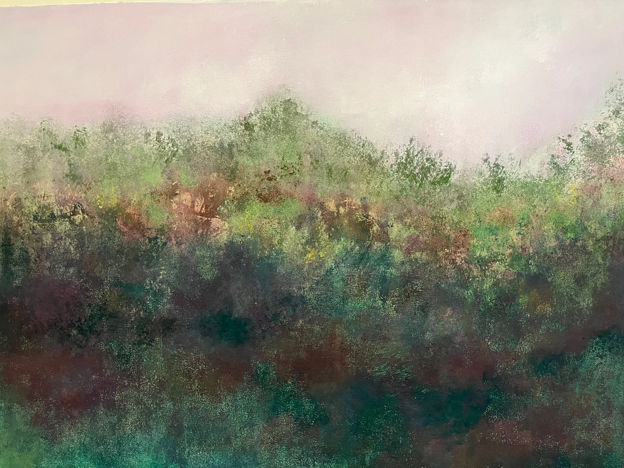 Untitled  #3
40” x 30”
oil paint, cold wax, on canvas