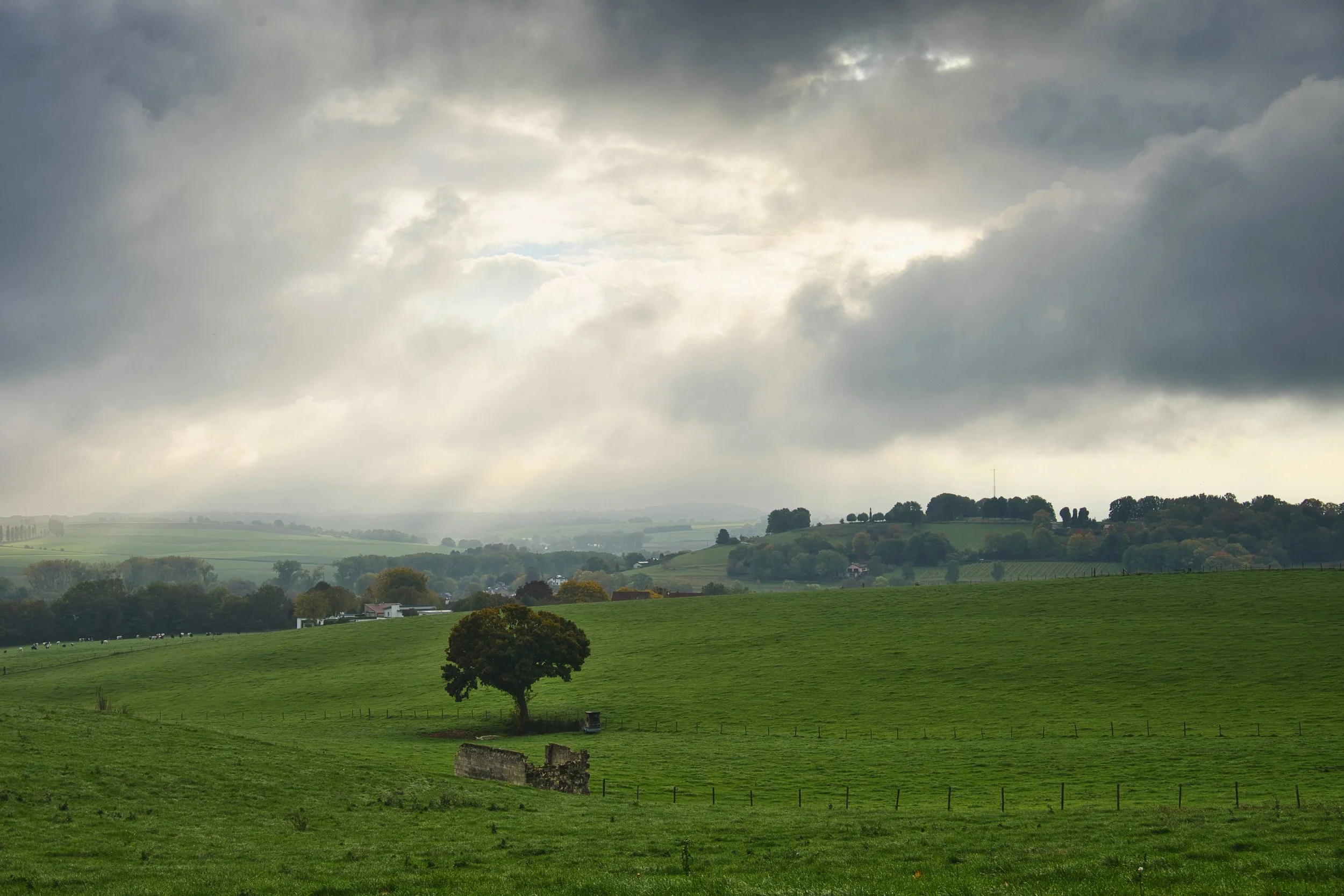 Hemelse luchten op de Gulperner berg.