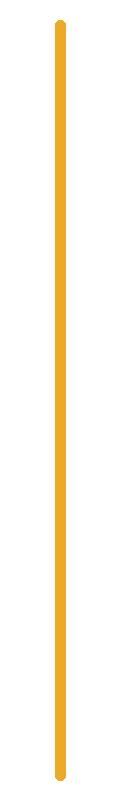 A long, narrow, vertical yellow line on a black background.