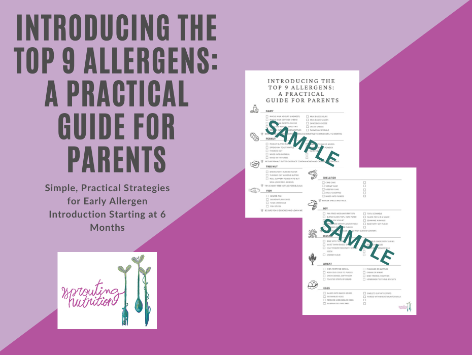 Baby's Top 9 Allergen Introduction Guide