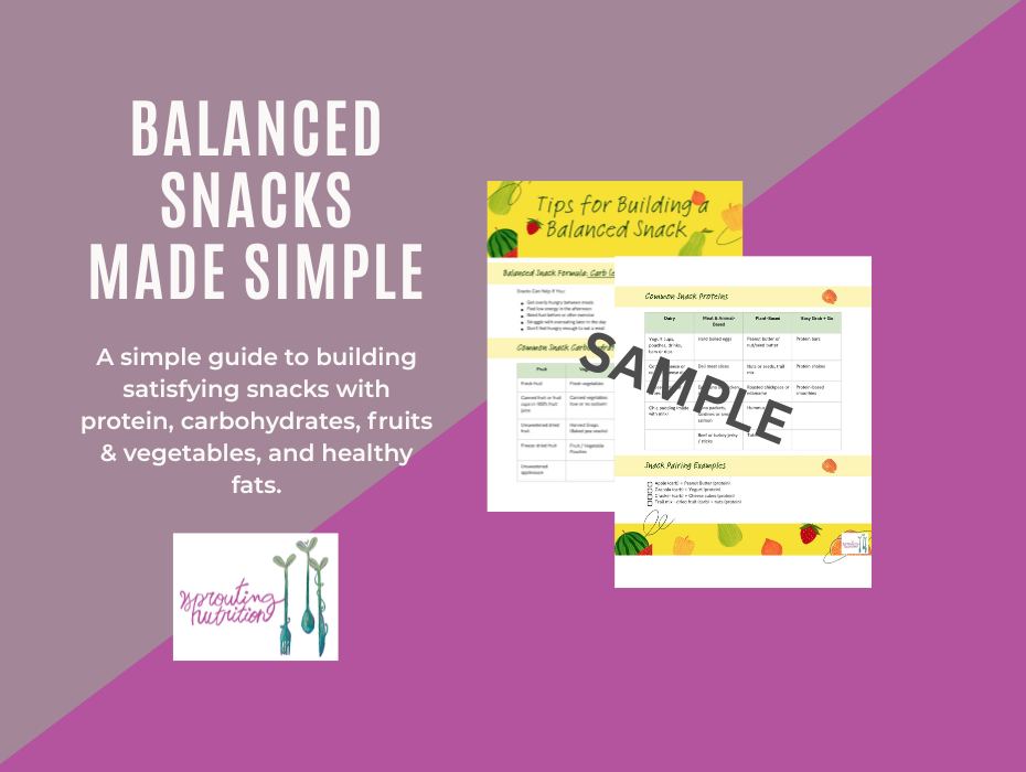 Balanced Snacks Made Simple