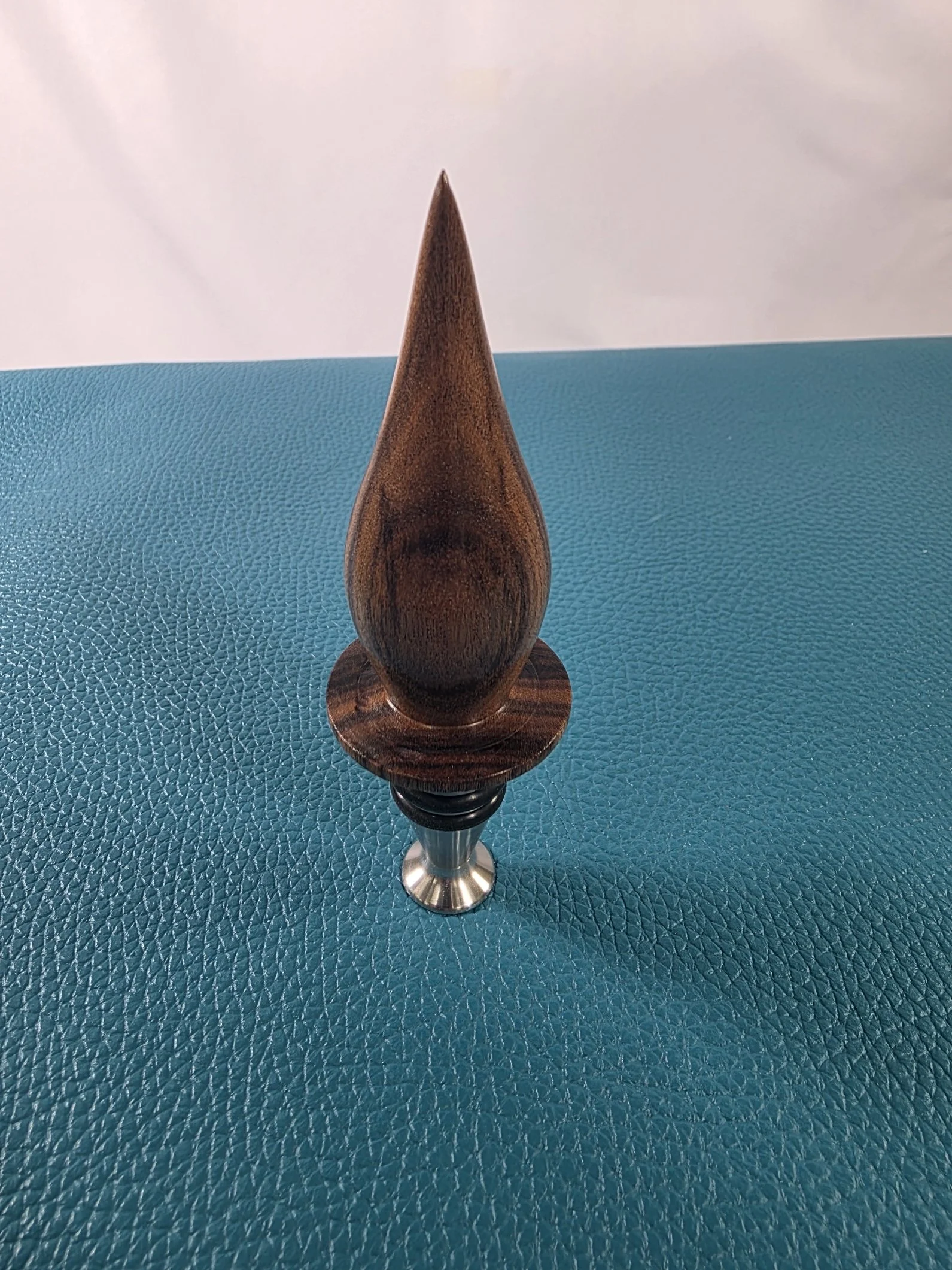Cocobolo Bottle Stopper Pointed Hat