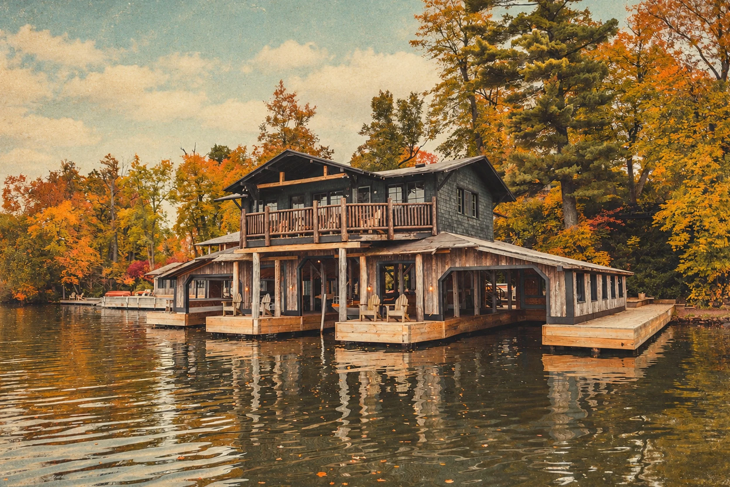 Fall on the Island: Autumn at Stout’s Island Lodge in Wisconsin