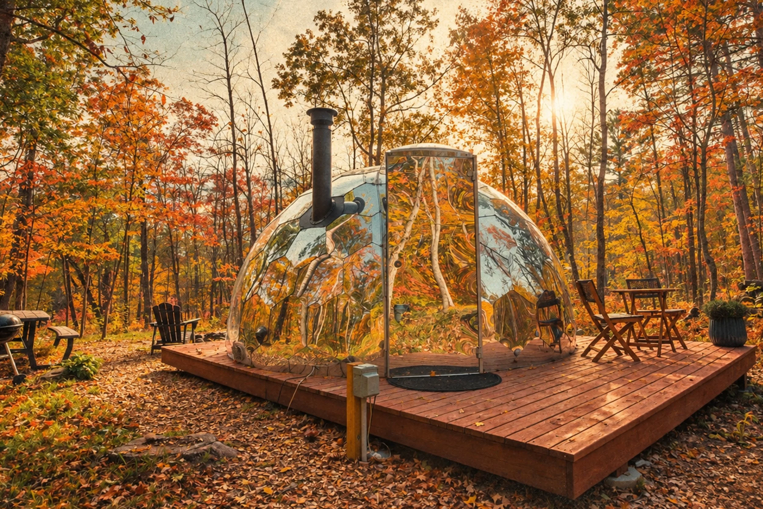 Cuyuna Crossing: A Unique Northwoods Glamping Escape in Minnesota’s Cuyuna Lakes Region