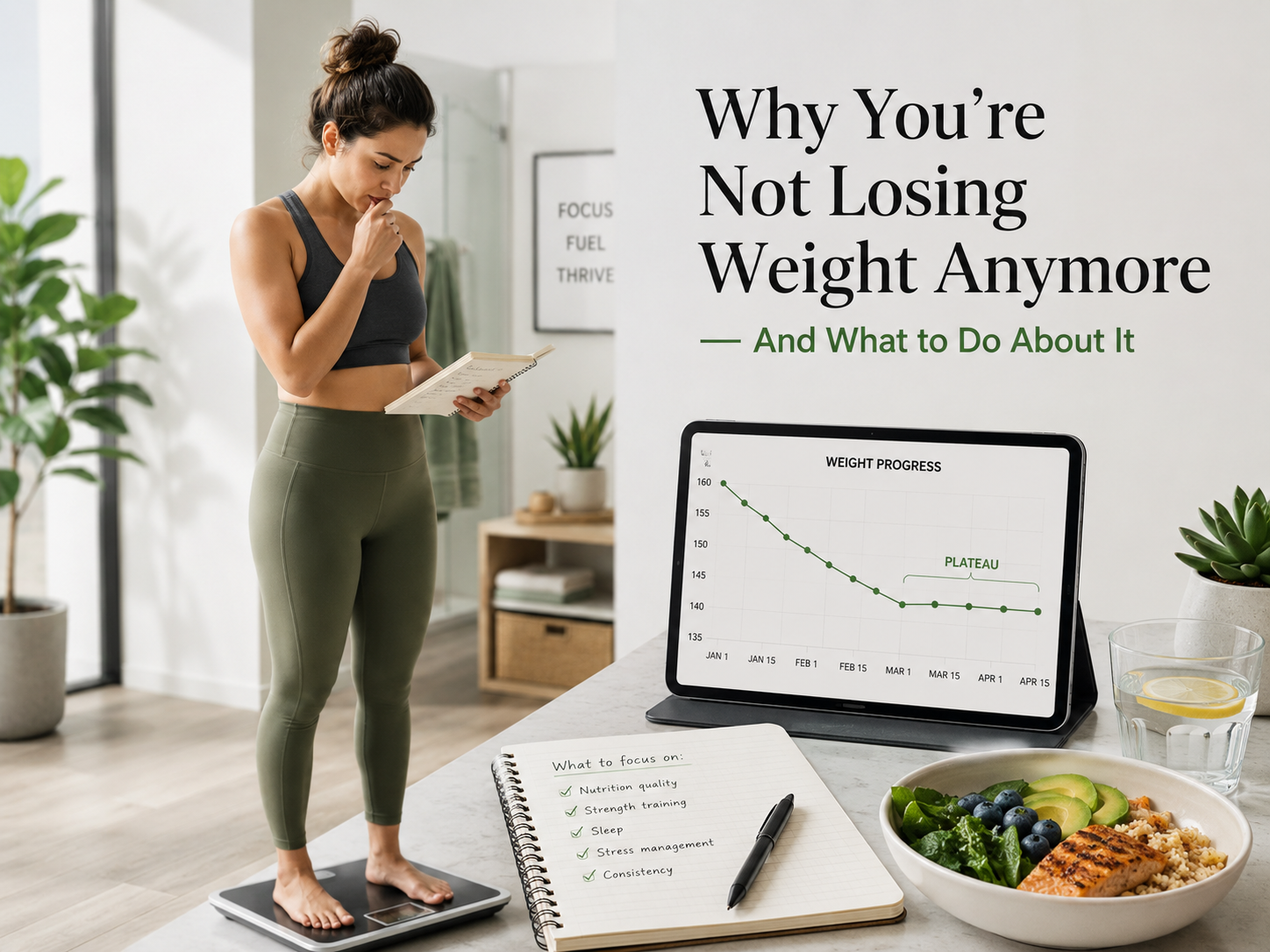 Why You’re Not Losing Weight Anymore — And What to Do About It 