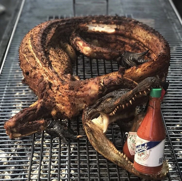 Cajun Whole Alligator Roast Catering