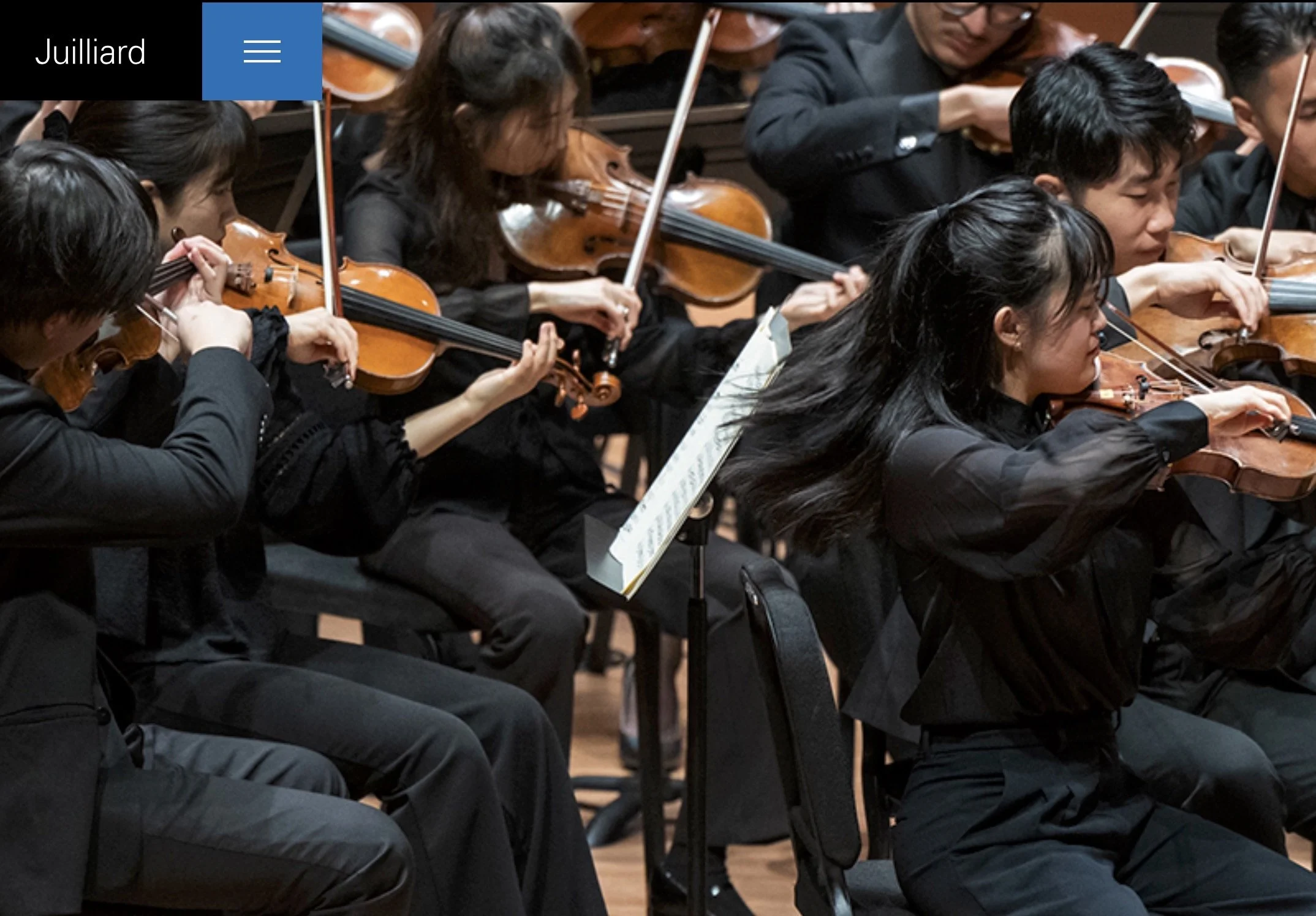 Juilliard Orchestra Conducted by Jeffrey Milarsky