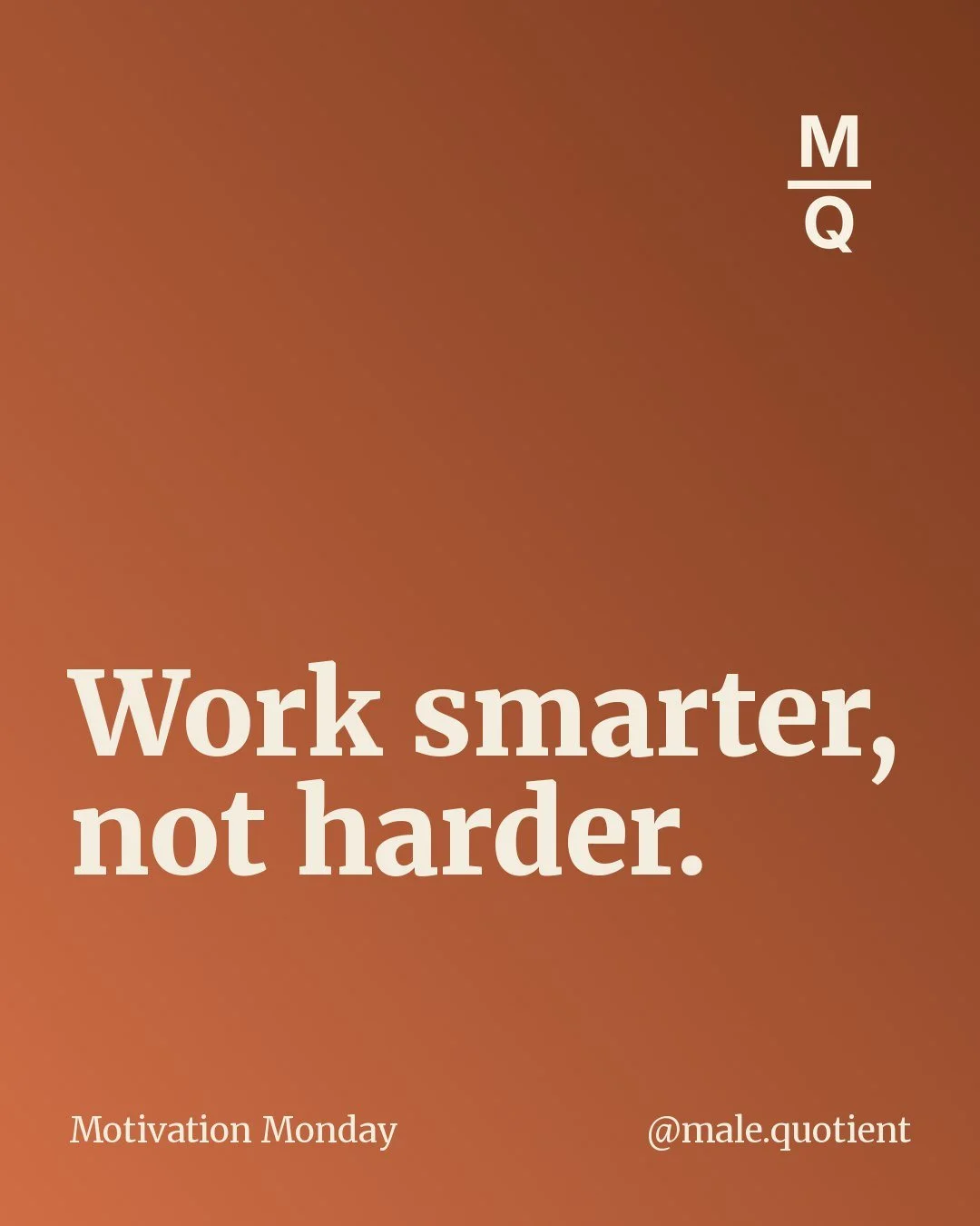 Motivation Monday.

Your strongest weeks aren't your busiest, they're your most strategic. Pick what actually matters and put your energy there.

Have a great week ahead. ✨