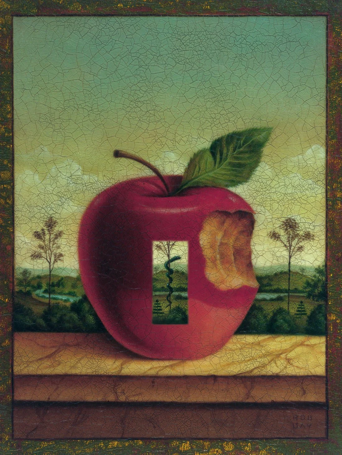 Book jacket illustration for Deceiving the Devil. oil on paper. 10"x15"