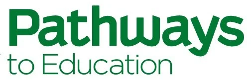 Pathways to Education logo in green text.